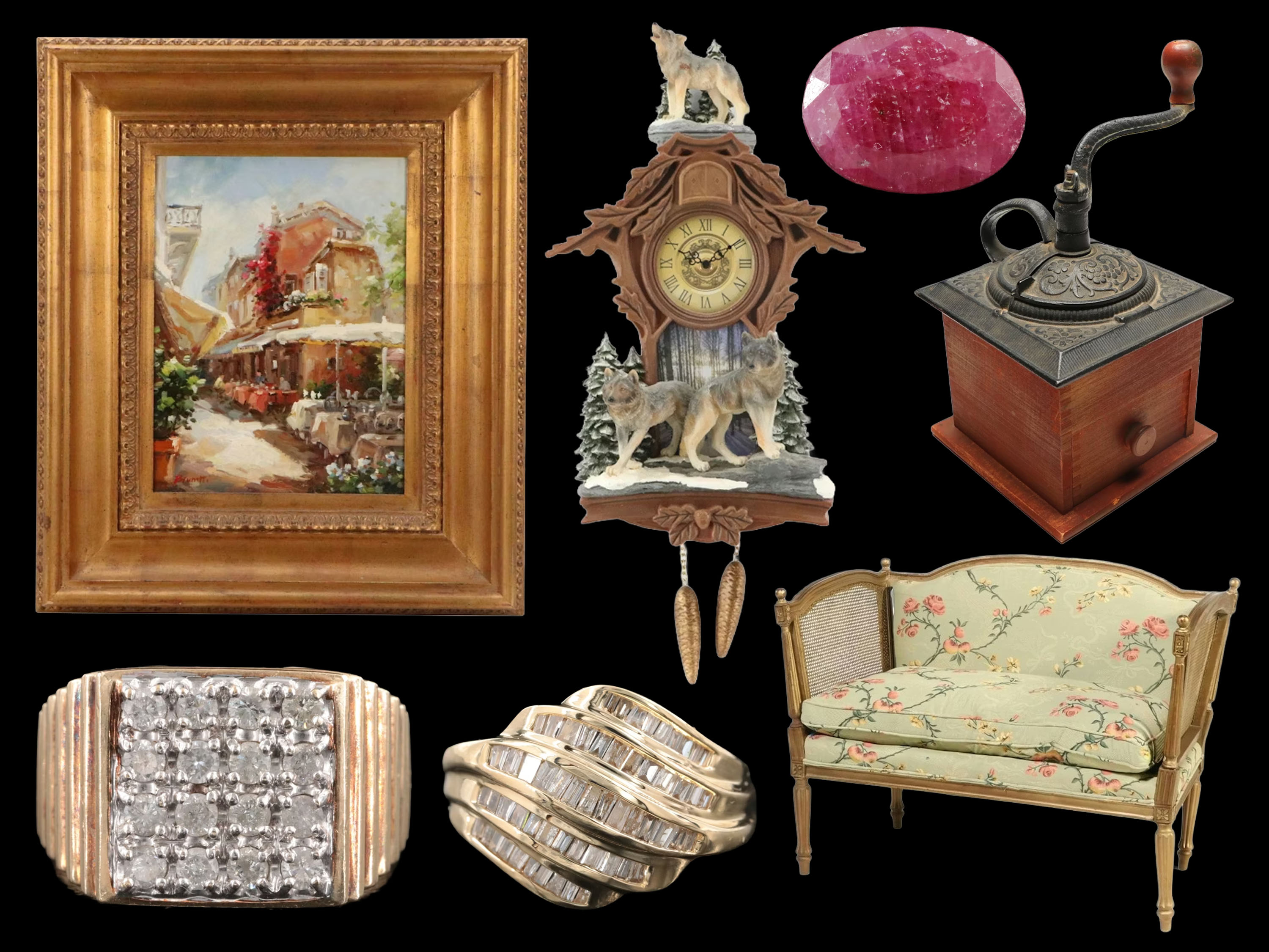 Heritage Elegance: Fine Furniture, Persian Rugs, Art & Jewelry
