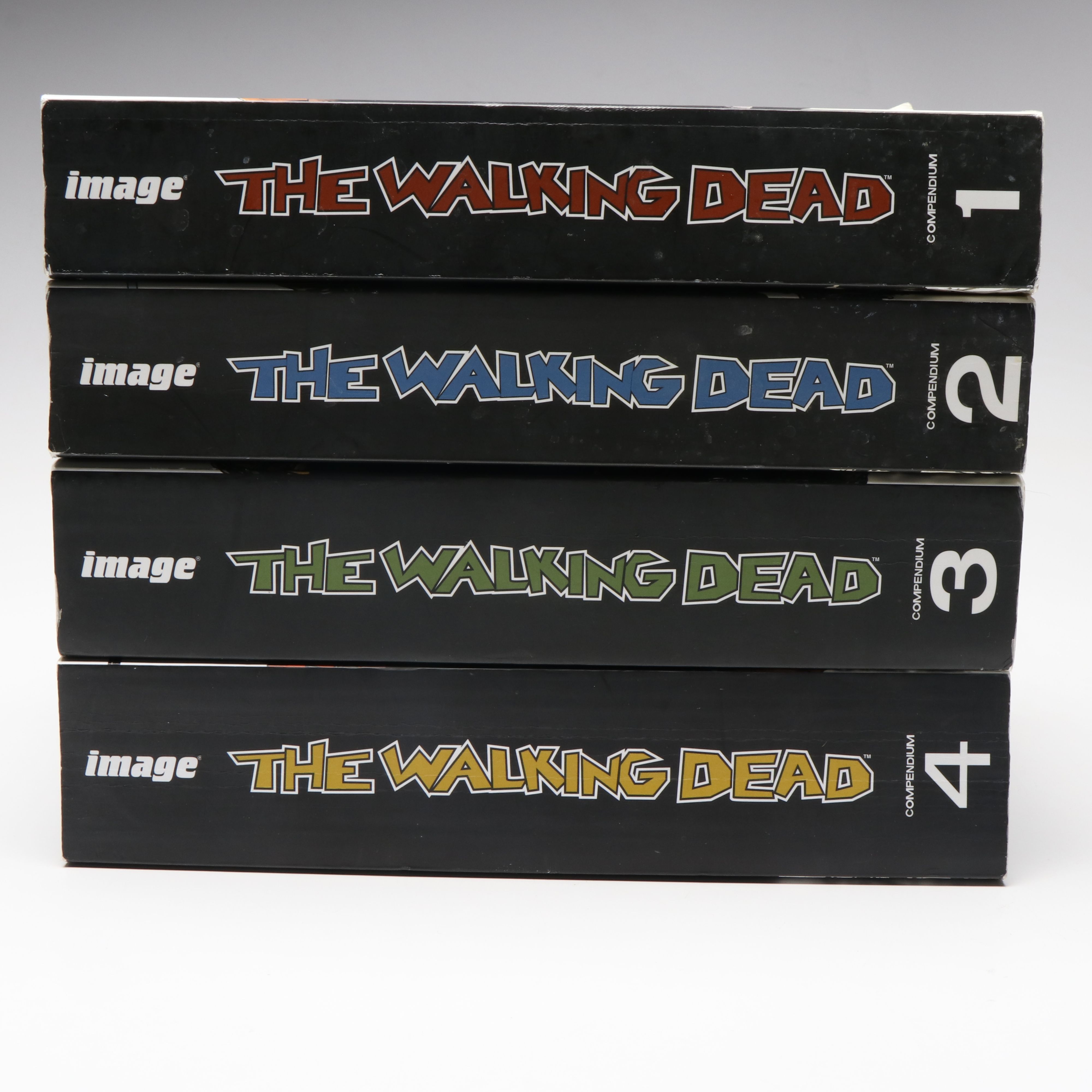 Image Comics "The Walking Dead" Compendia 1–4 by Robert Kirkman