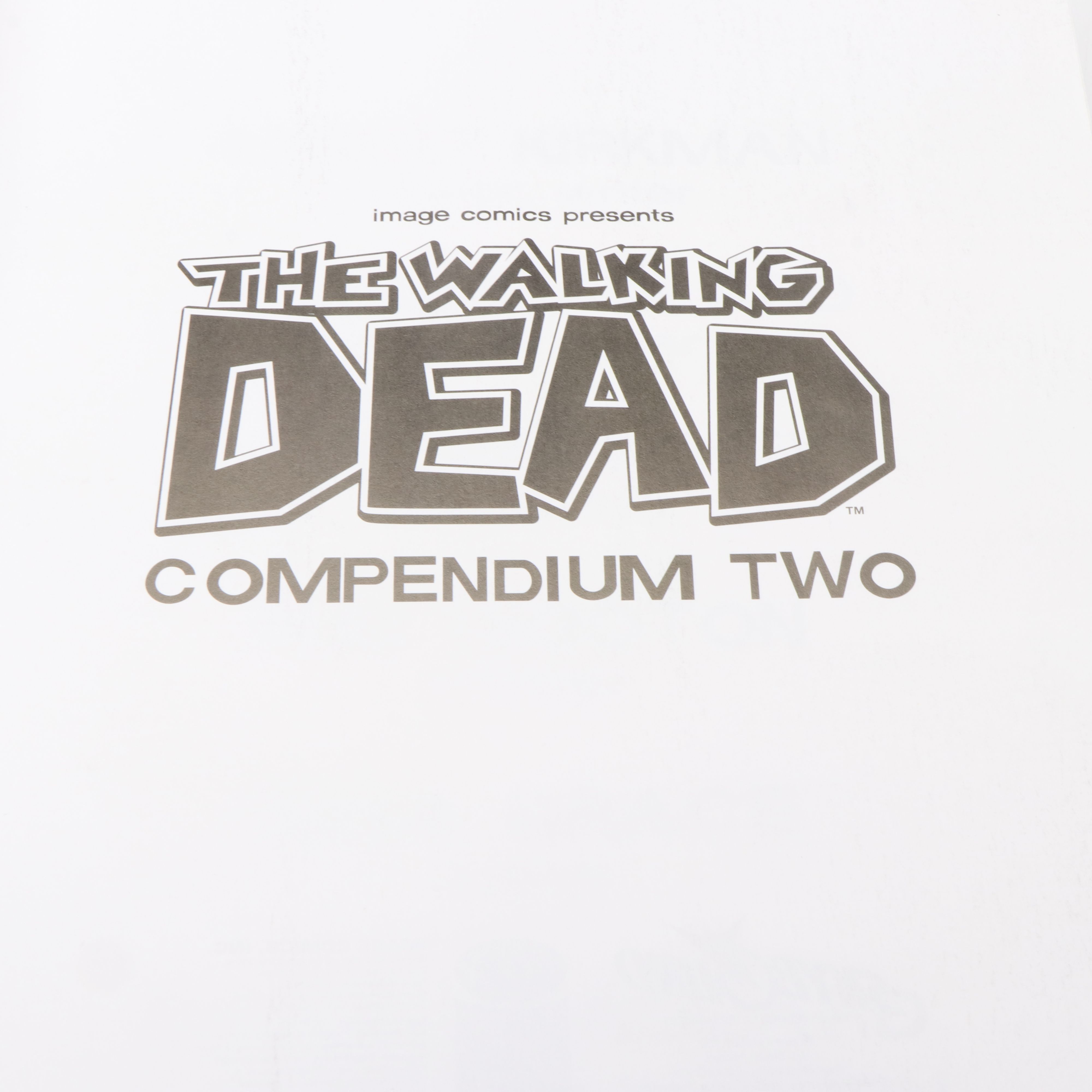 Image Comics "The Walking Dead" Compendia 1–4 by Robert Kirkman