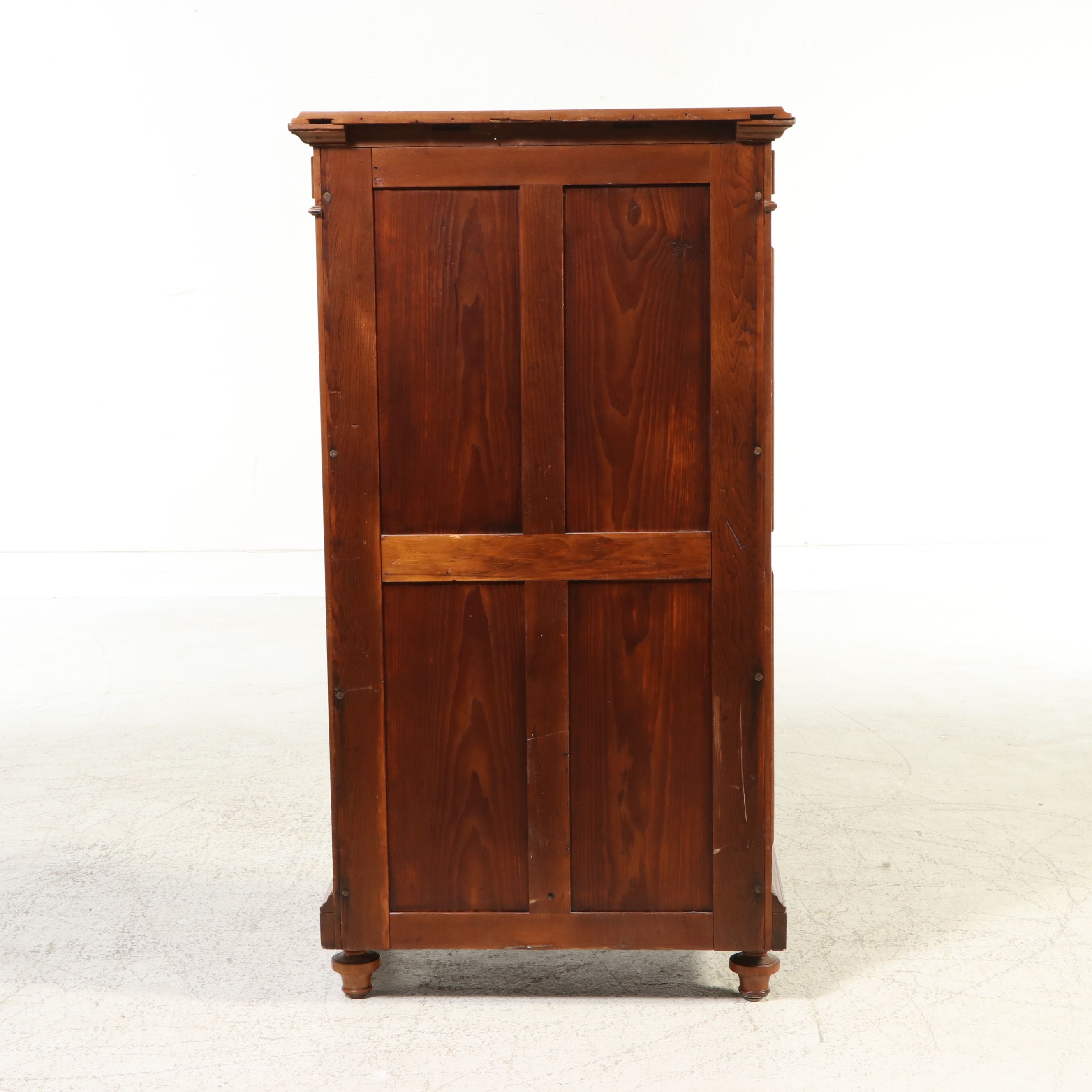 Victorian Renaissance Revival Burl Walnut Secrétaire à Abattant, Mid–Late 19th C