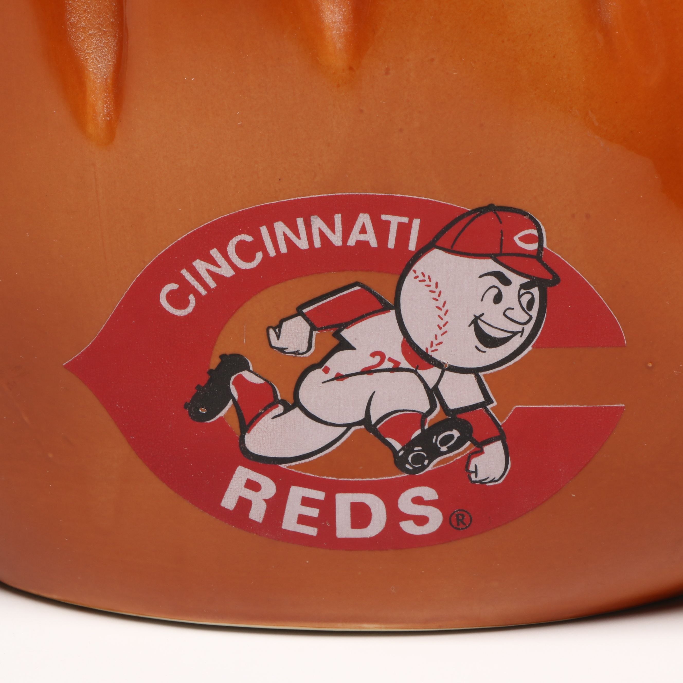 Hoffman Distilling "The Big Red Machine" Cincinnati Reds Decanter, 1973