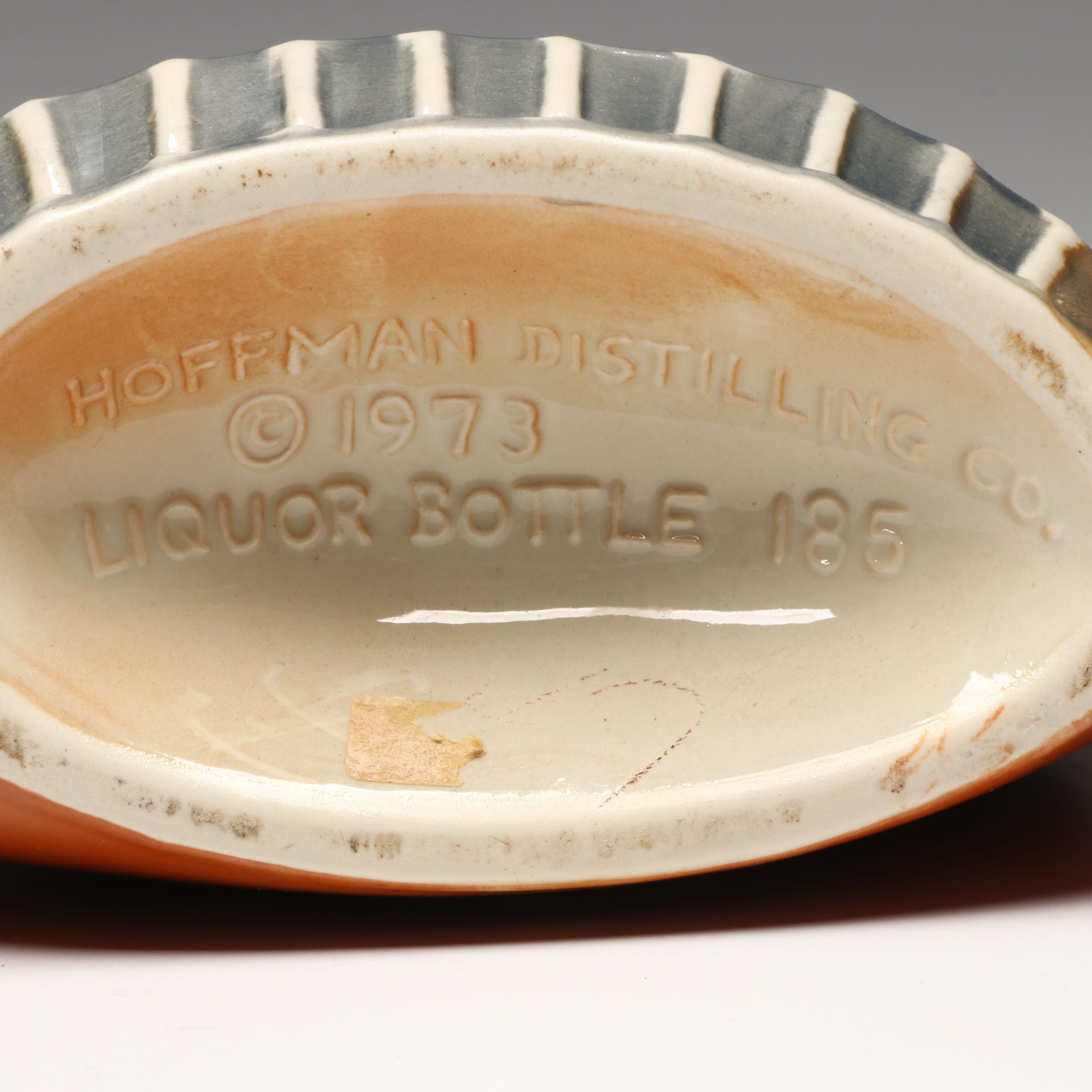 Hoffman Distilling "The Big Red Machine" Cincinnati Reds Decanter, 1973