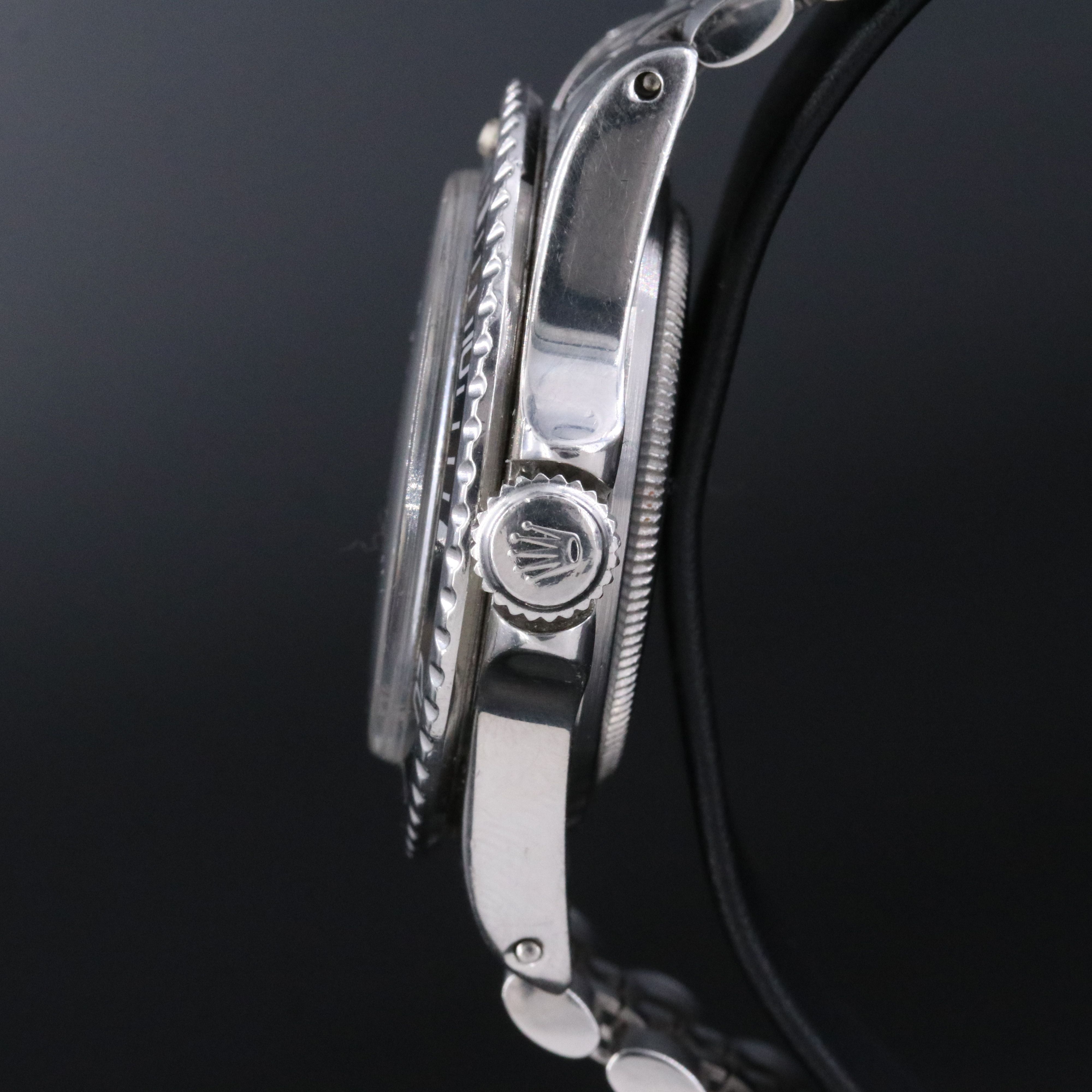 1967 Rolex Submariner Meters First Matte Black Dial Model 5513 Watch