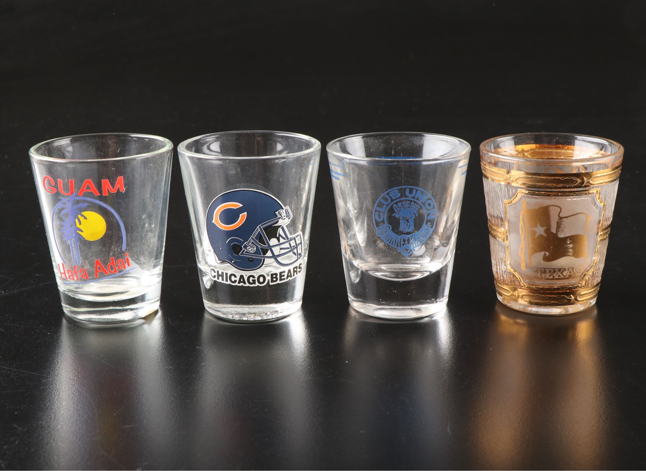Hard Rock Cafe, Dallas Cowboys, Chicago Bears and More Souvenir Shot Glasses