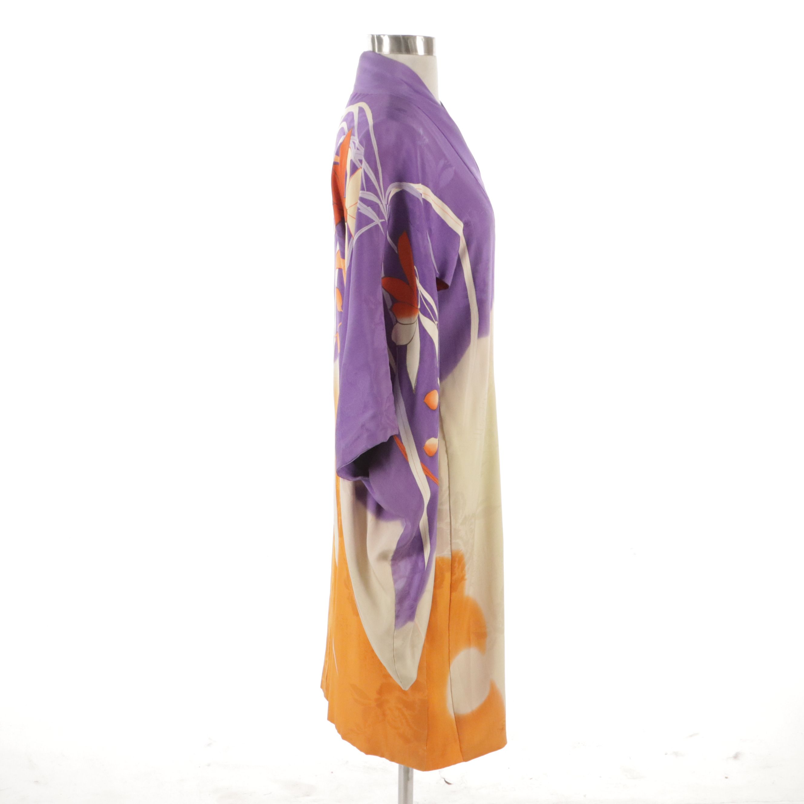 Japanese Dyed Silk Jacquard Haori