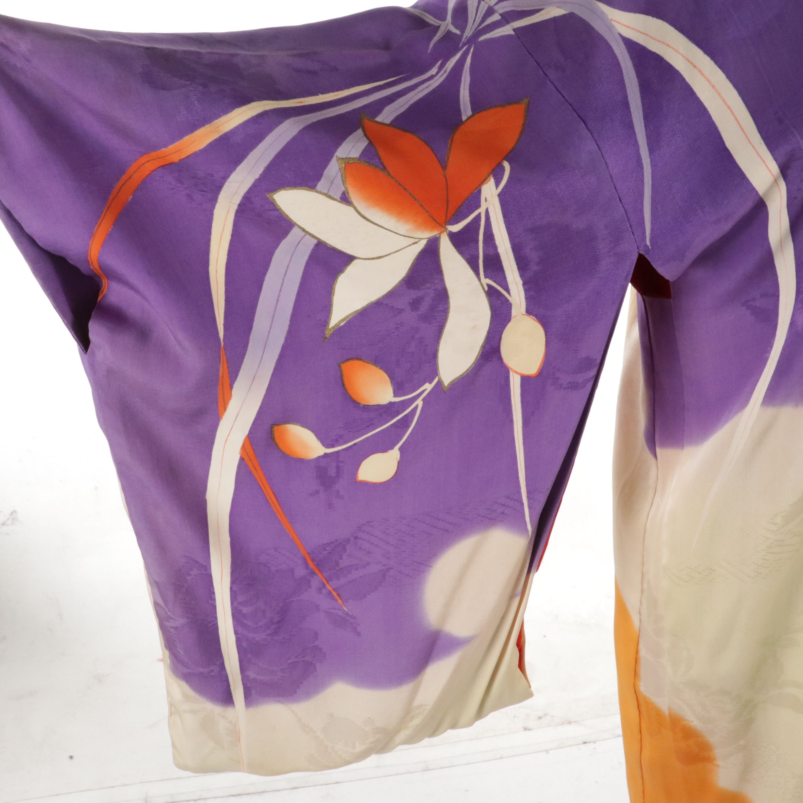 Japanese Dyed Silk Jacquard Haori