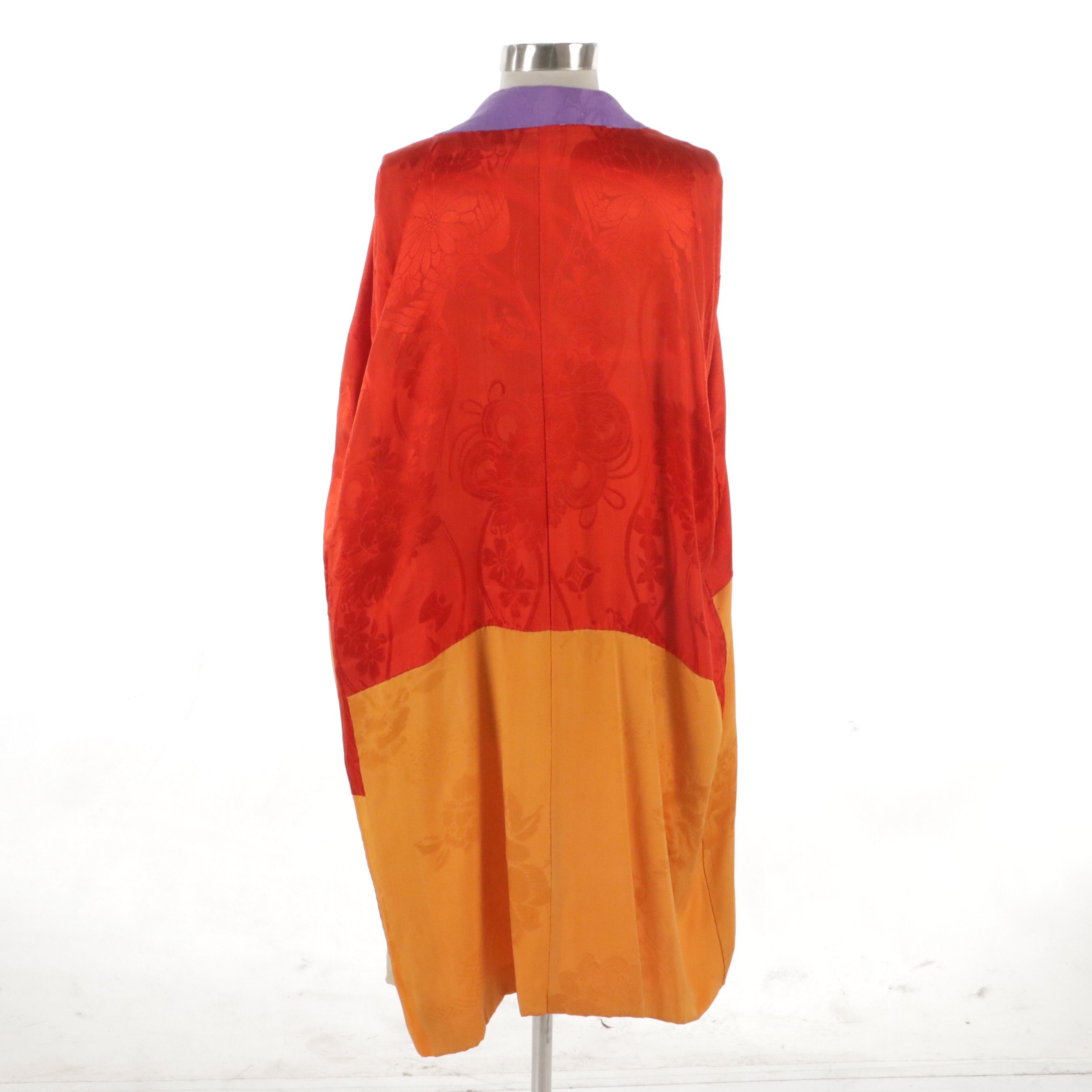 Japanese Dyed Silk Jacquard Haori