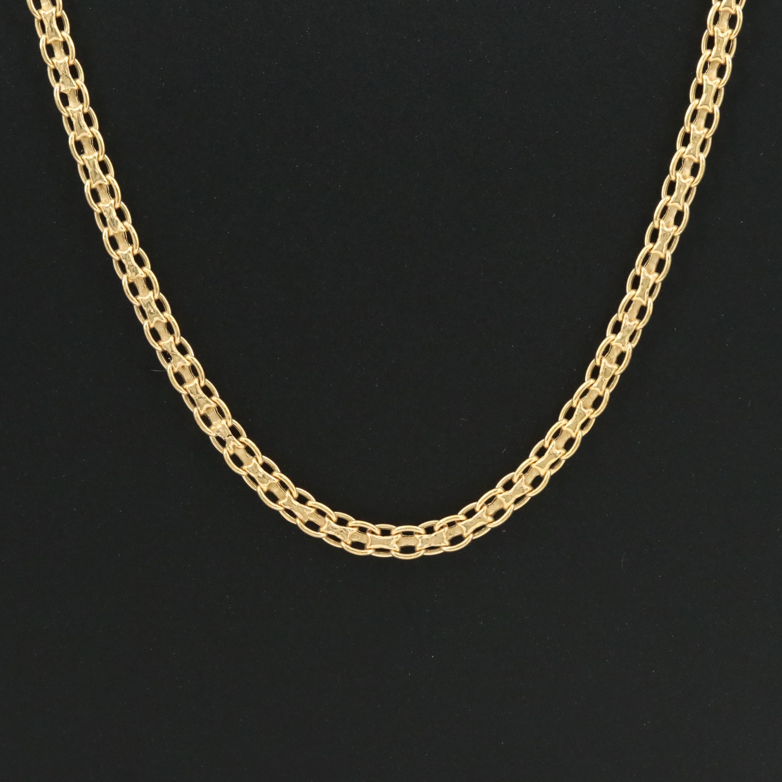 14K Bismark Chain Necklace