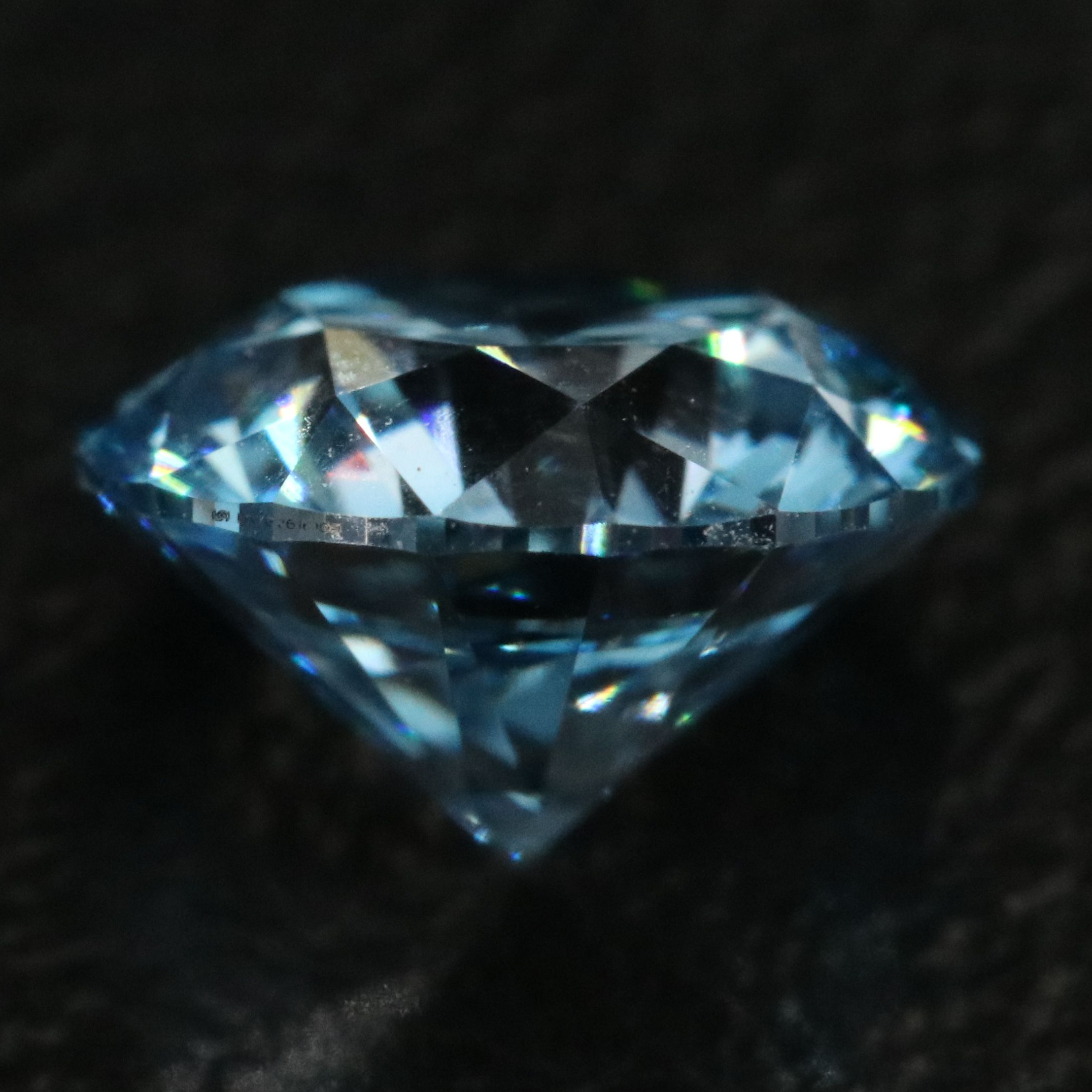 Loose 2.01 CTW Matched Pair Lab Grown Fancy Vivid Blue Diamonds with IGI Reports