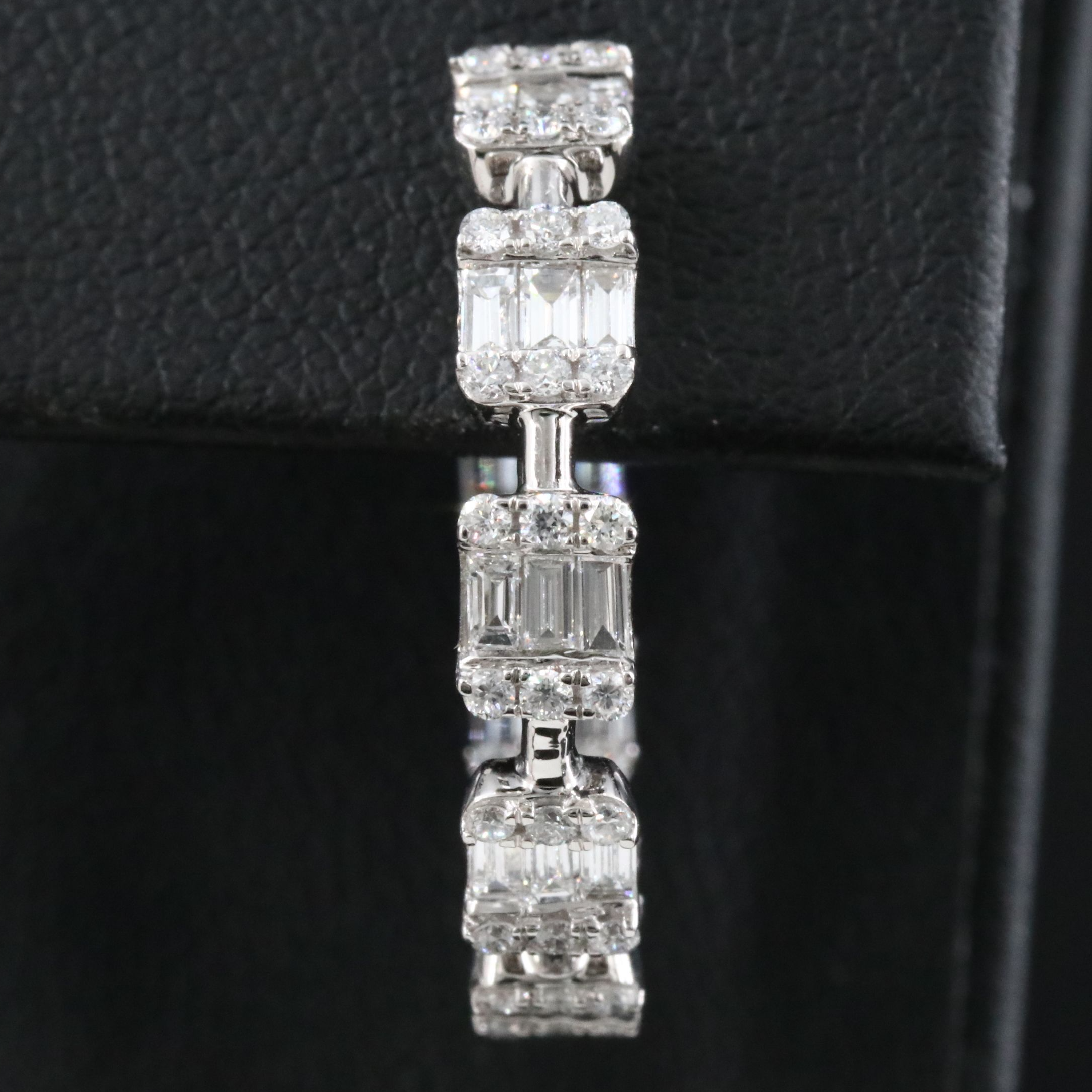 14K 1.99 CTW Lab Grown Diamond Inside-Out Hoop Earrings
