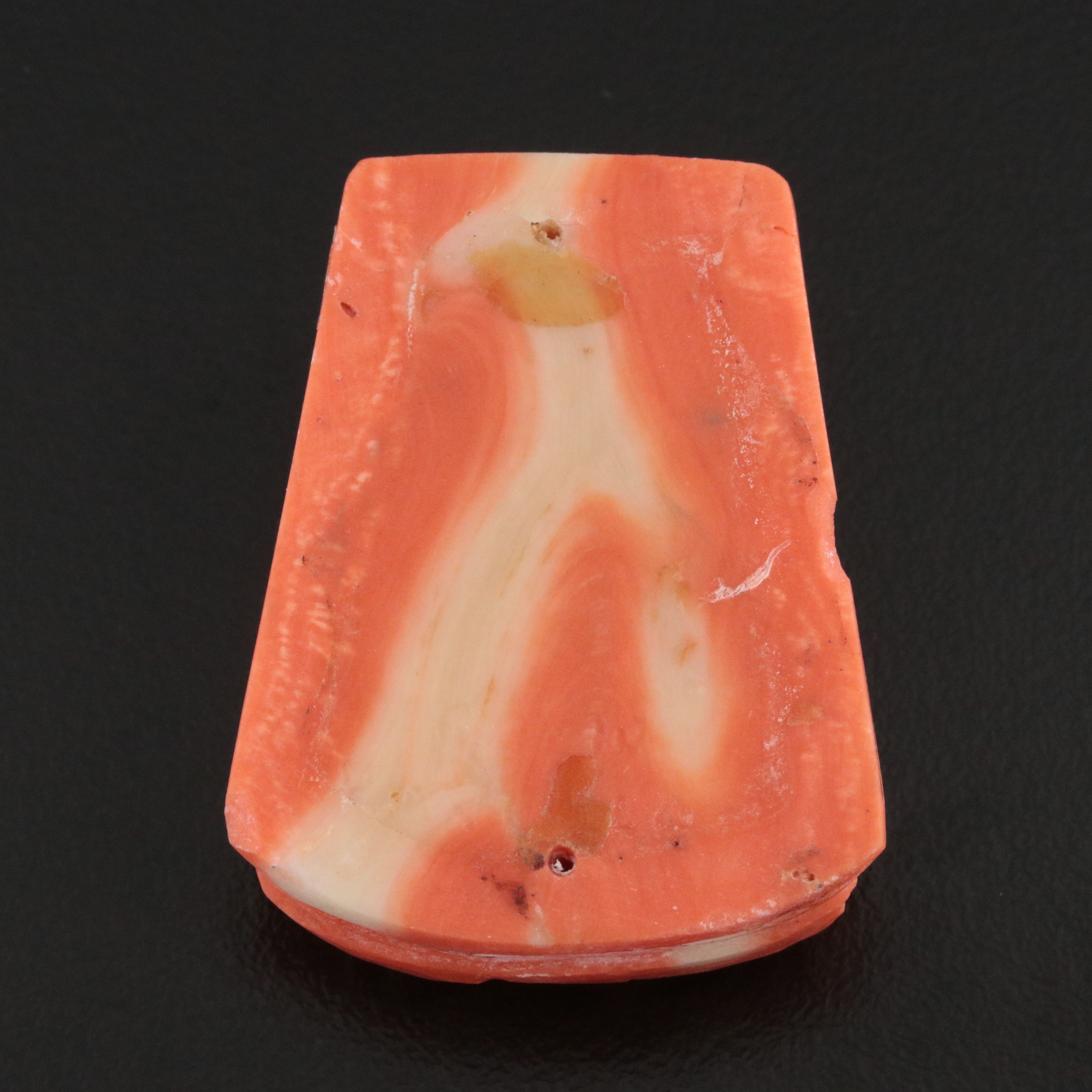 Loose Coral Cameo