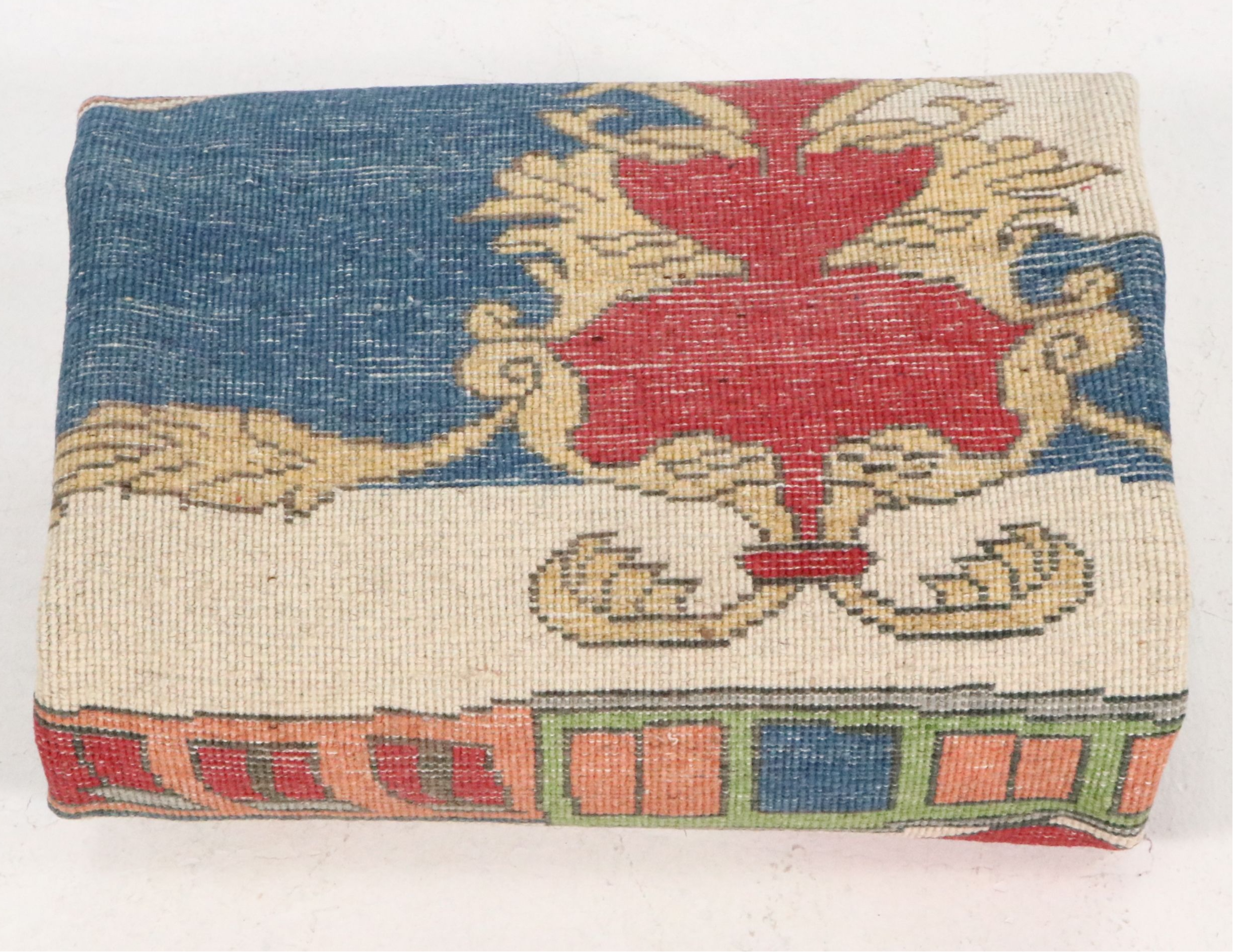 4' x 6'1 Hand-Knotted Afghan Pictorial Area Rug