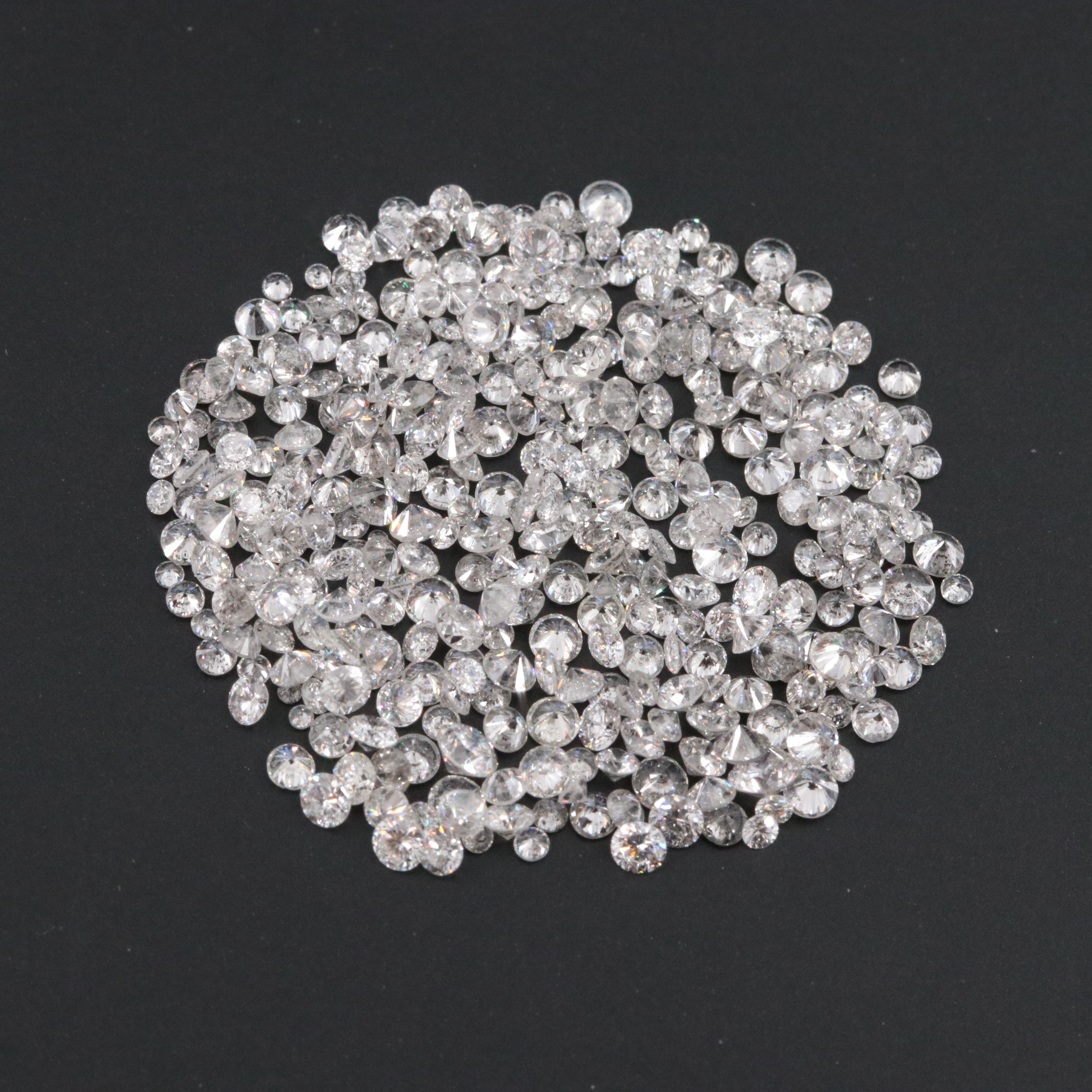 Loose 7.43 CTW Diamond Lot
