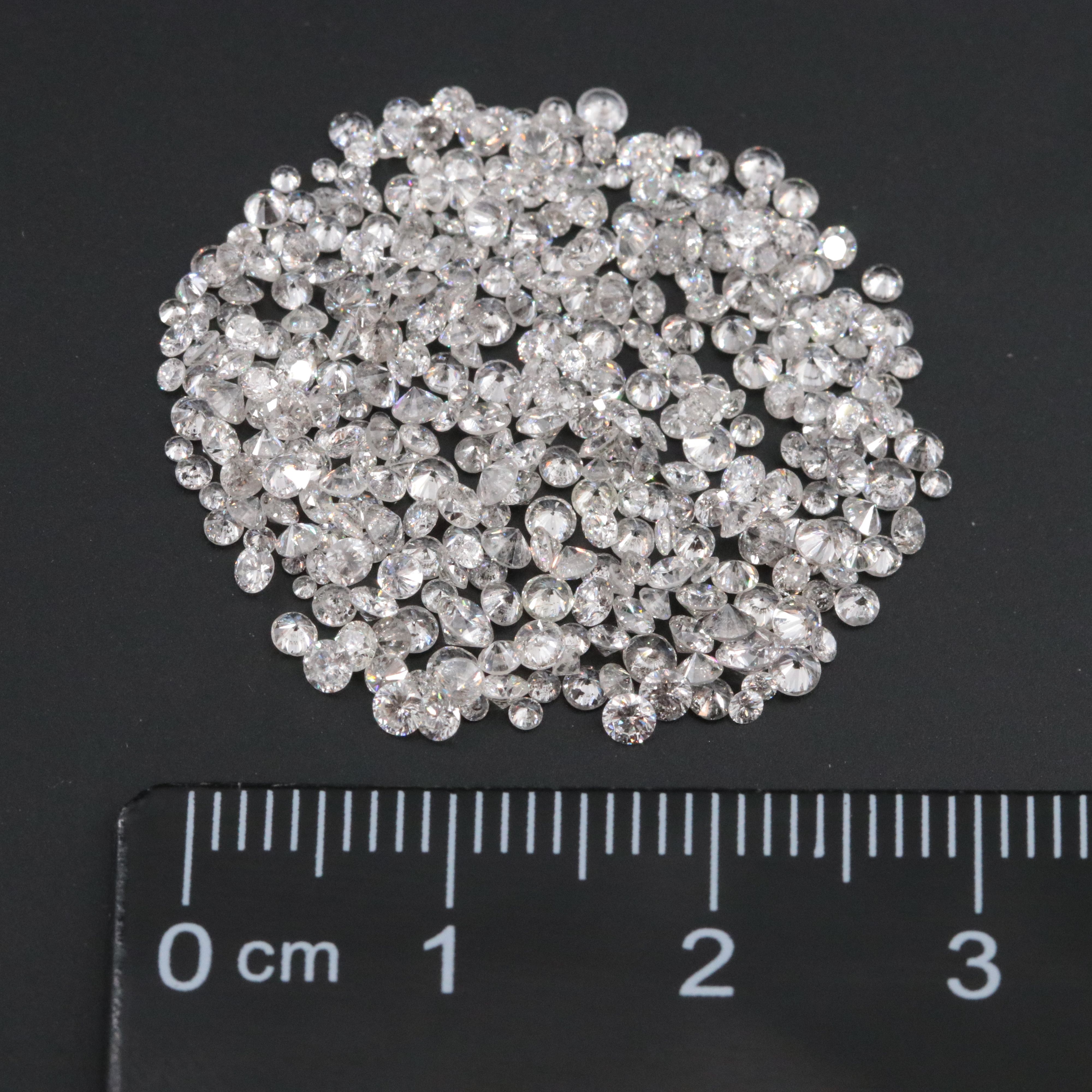 Loose 7.43 CTW Diamond Lot