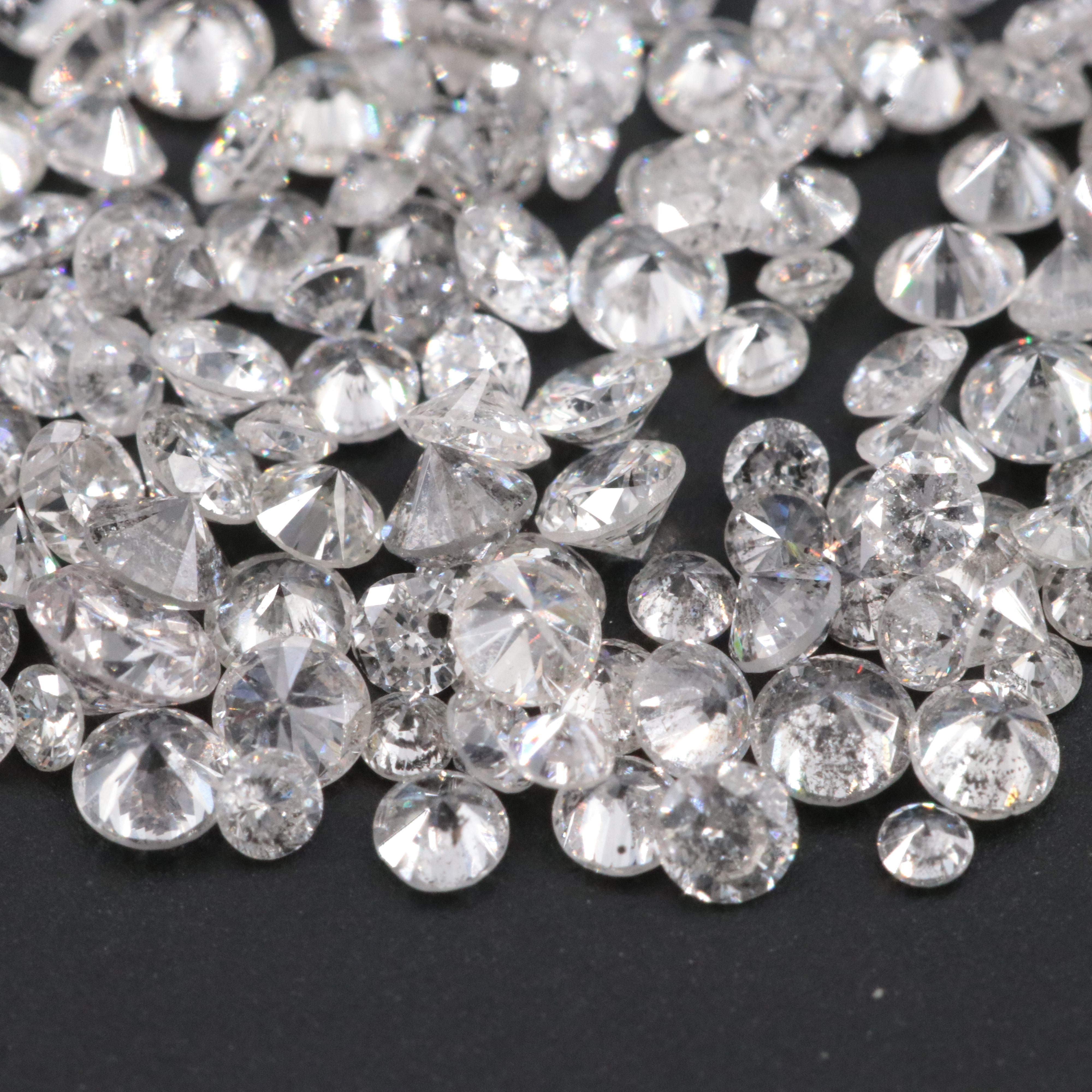 Loose 7.43 CTW Diamond Lot
