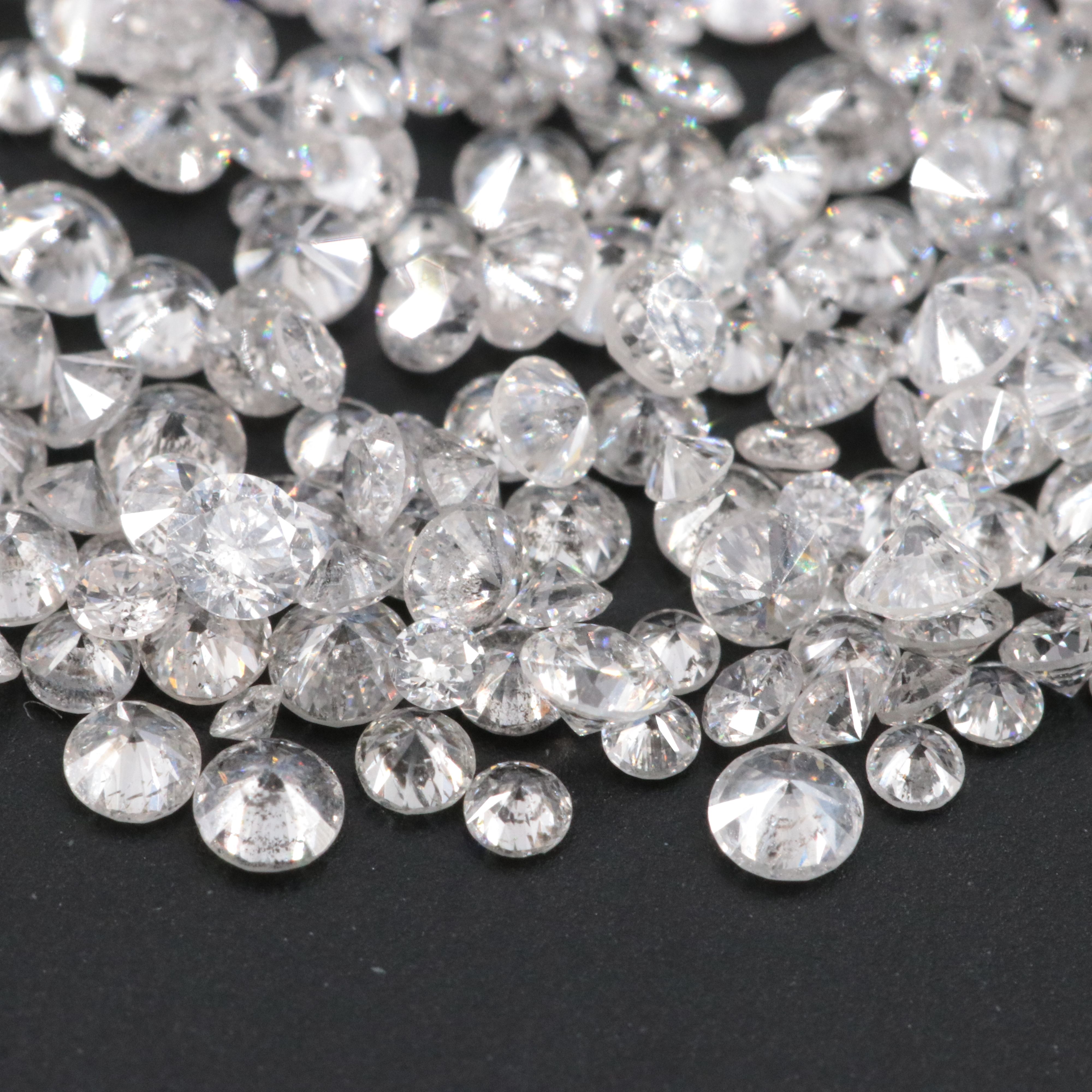 Loose 7.43 CTW Diamond Lot