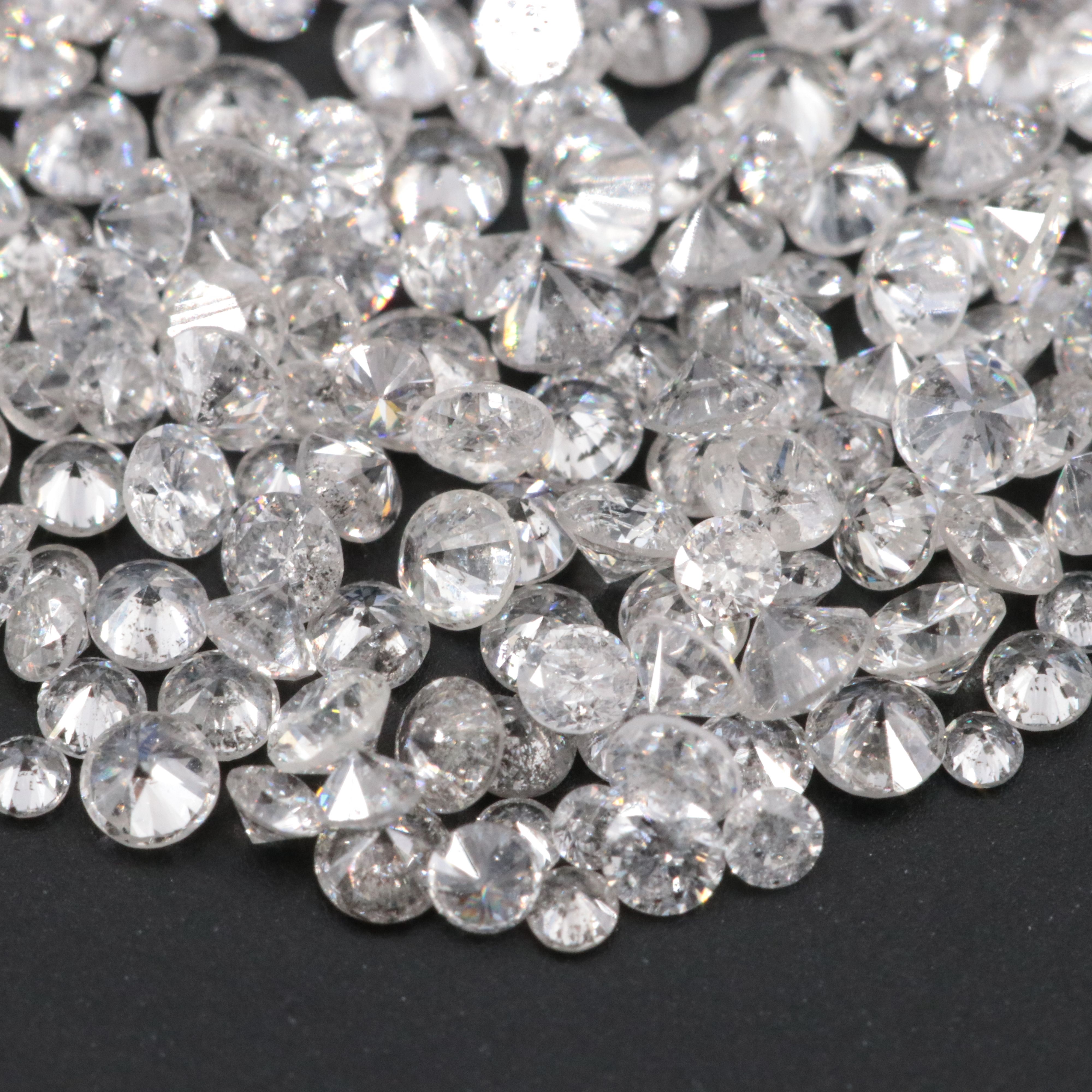 Loose 7.43 CTW Diamond Lot