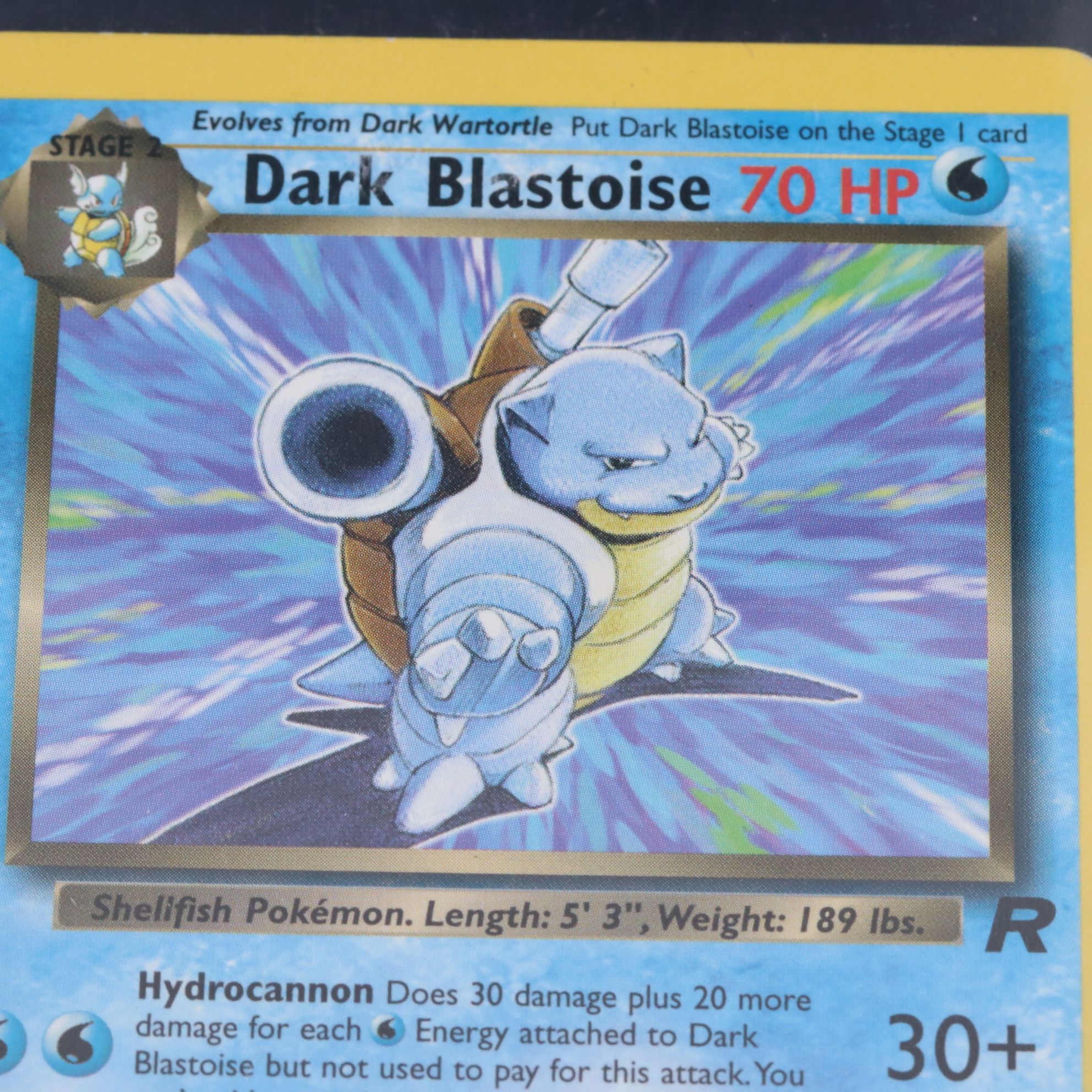 Team Rocket Dark Blastoise Pokémon Card