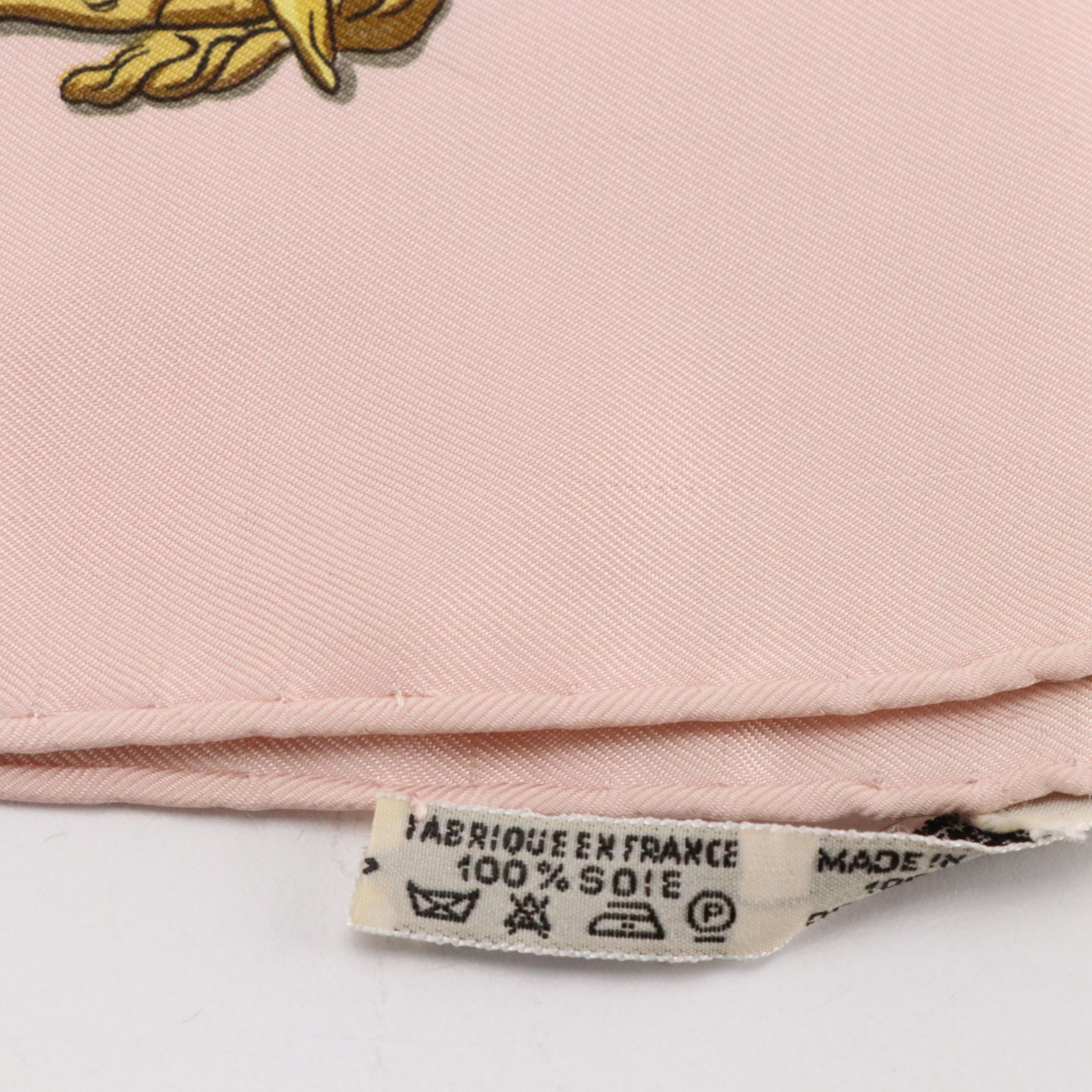Hermès "La Promenade de Longchamps" Scarf 90 in Silk Twill with Box
