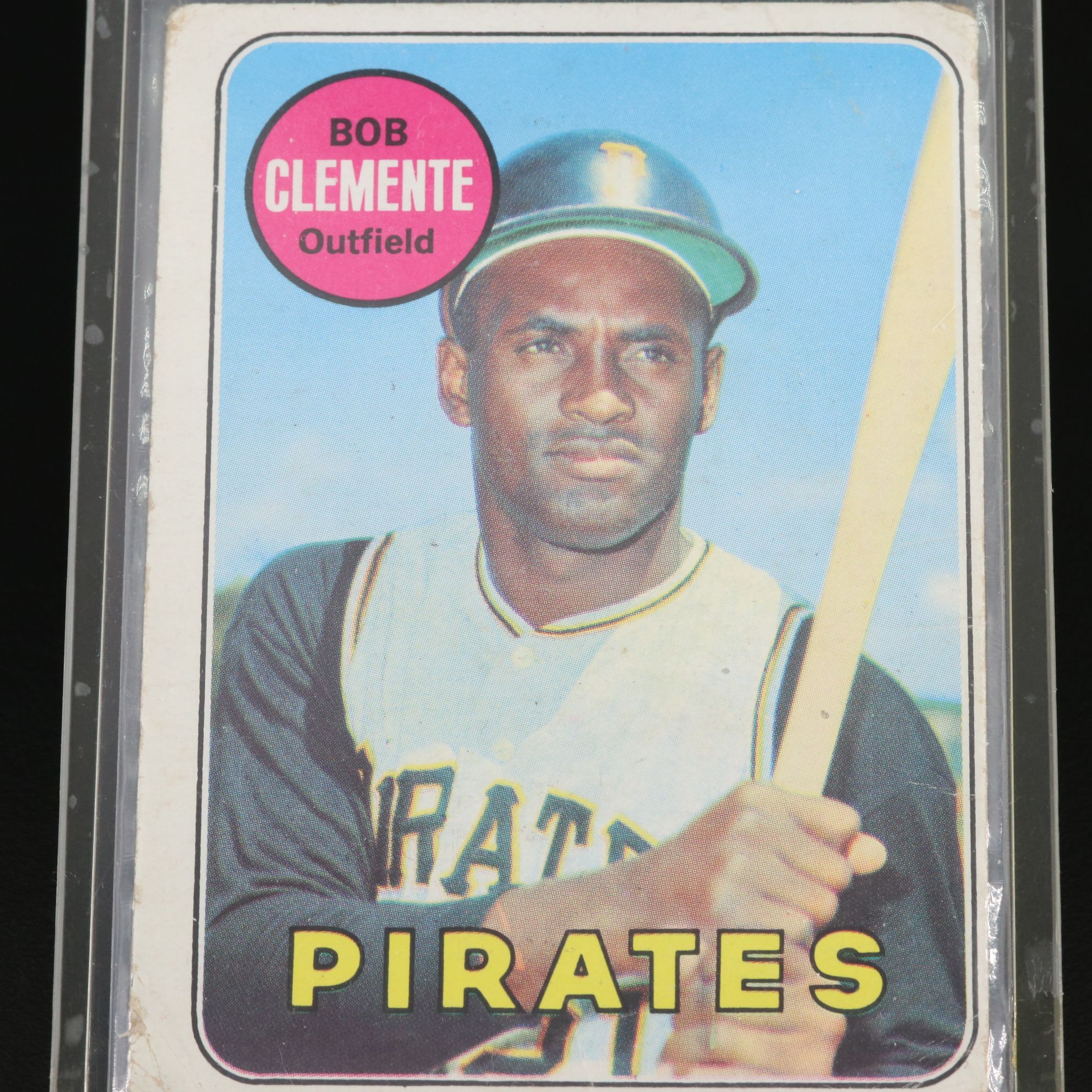 1969 Topps Roberto Clemente Pittsburgh Pirates Baseball Card