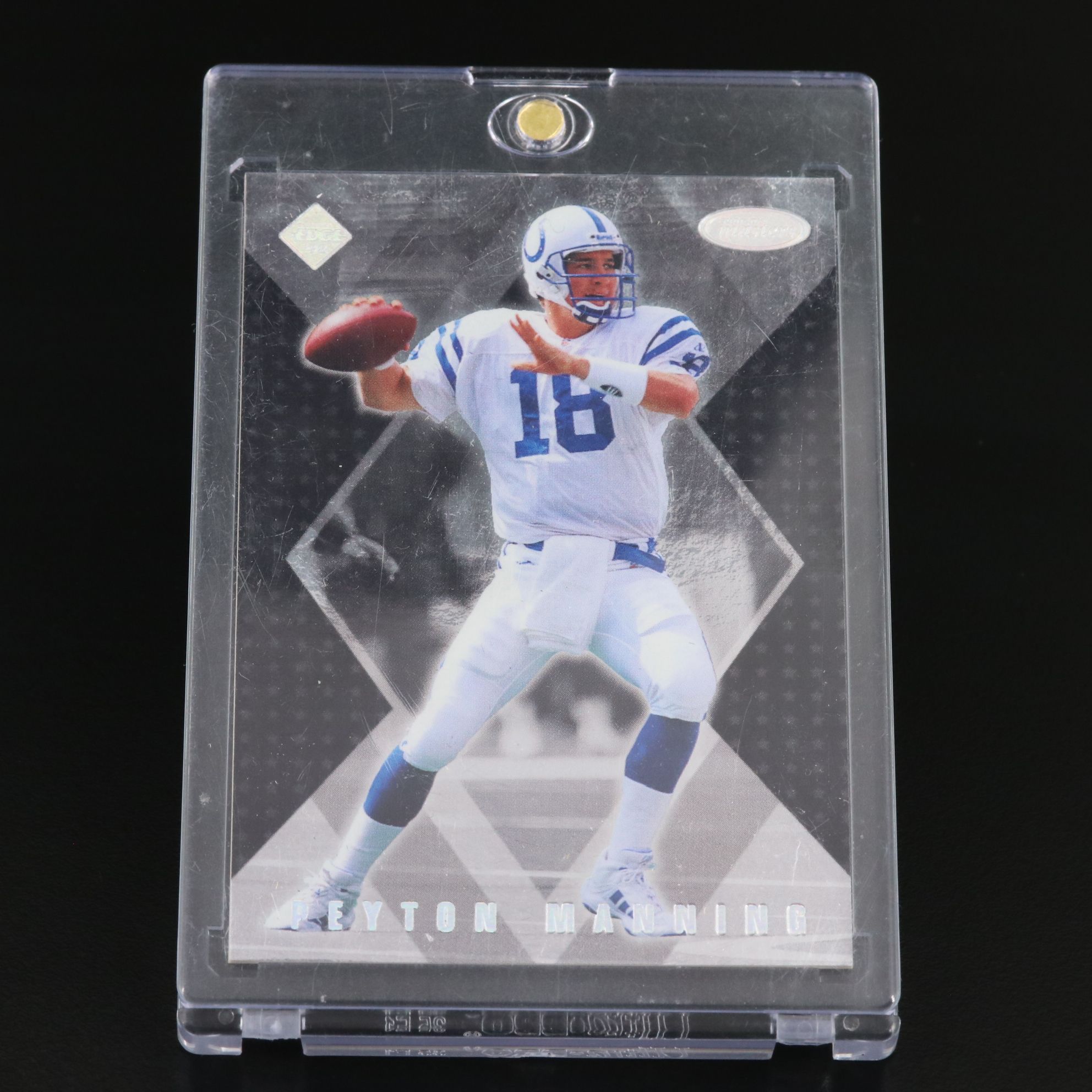 1998 Collector’s Edge Masters Peyton Manning Rookie Card No. 2262/3000