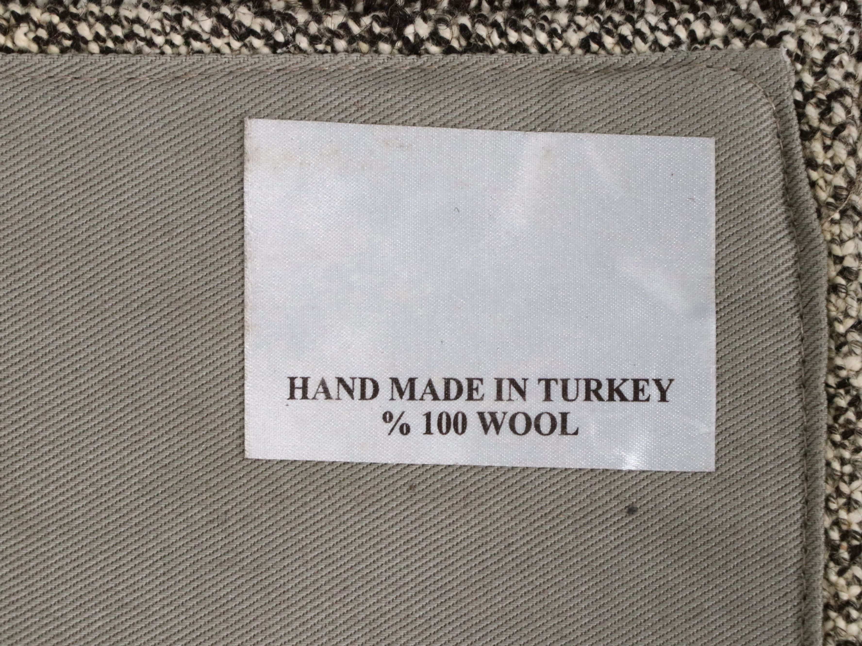 9'9 x 13' Handmade Turkish Patchwork Room Sized Rug