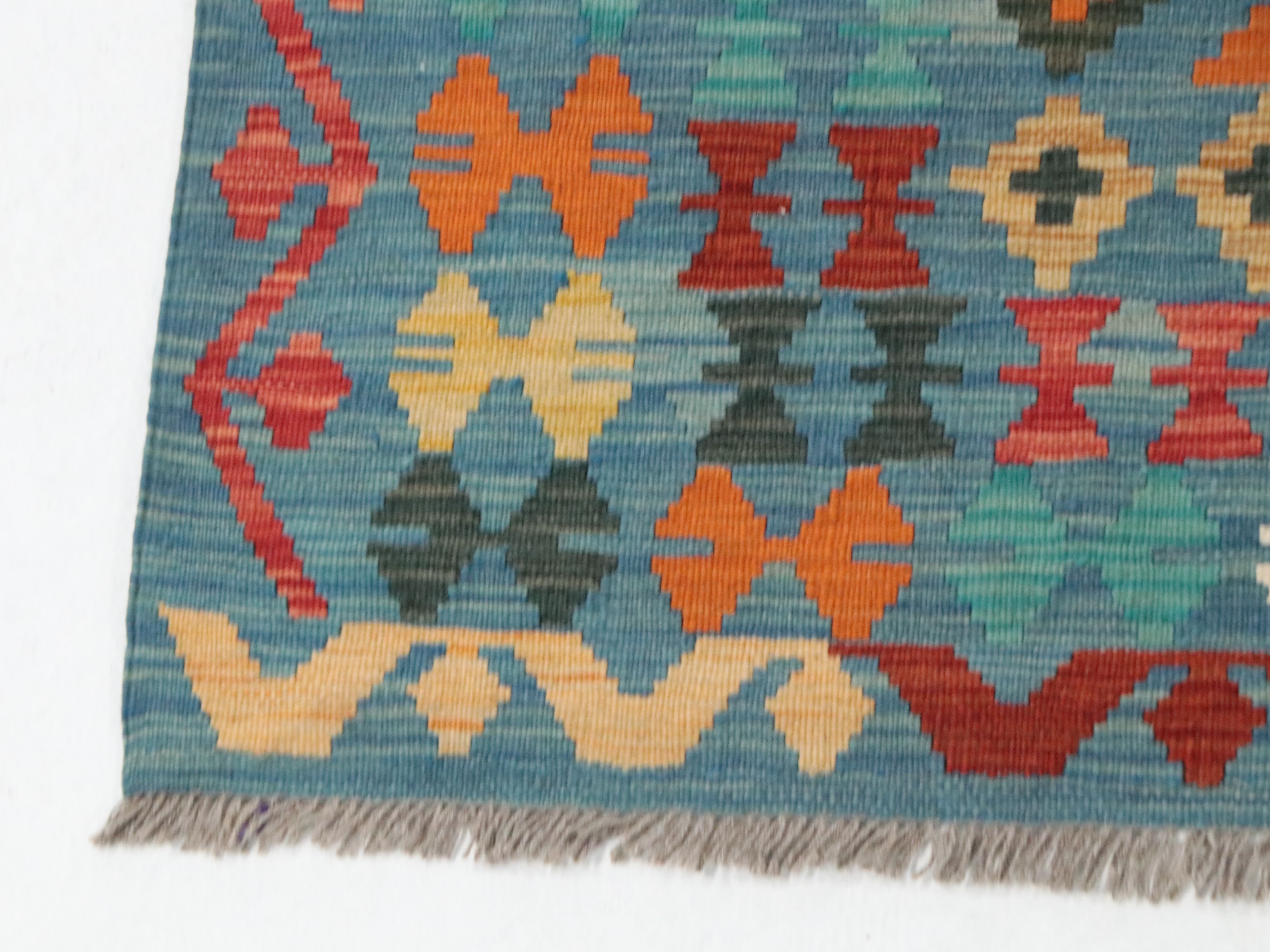 8'5 x 12'3 Hand-Knotted Pakistani Kilim Room-Sized Rug