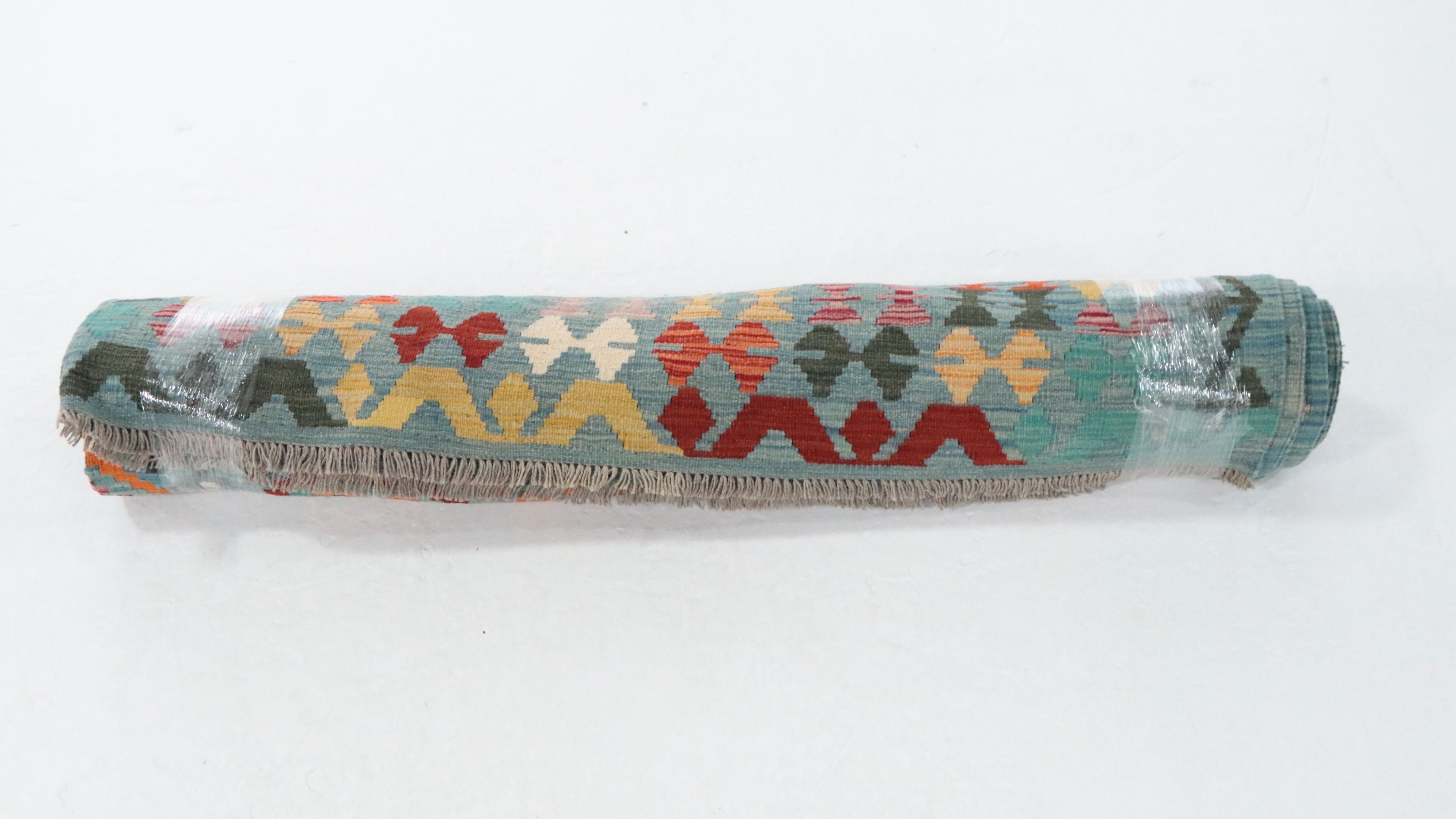 8'5 x 12'3 Hand-Knotted Pakistani Kilim Room-Sized Rug