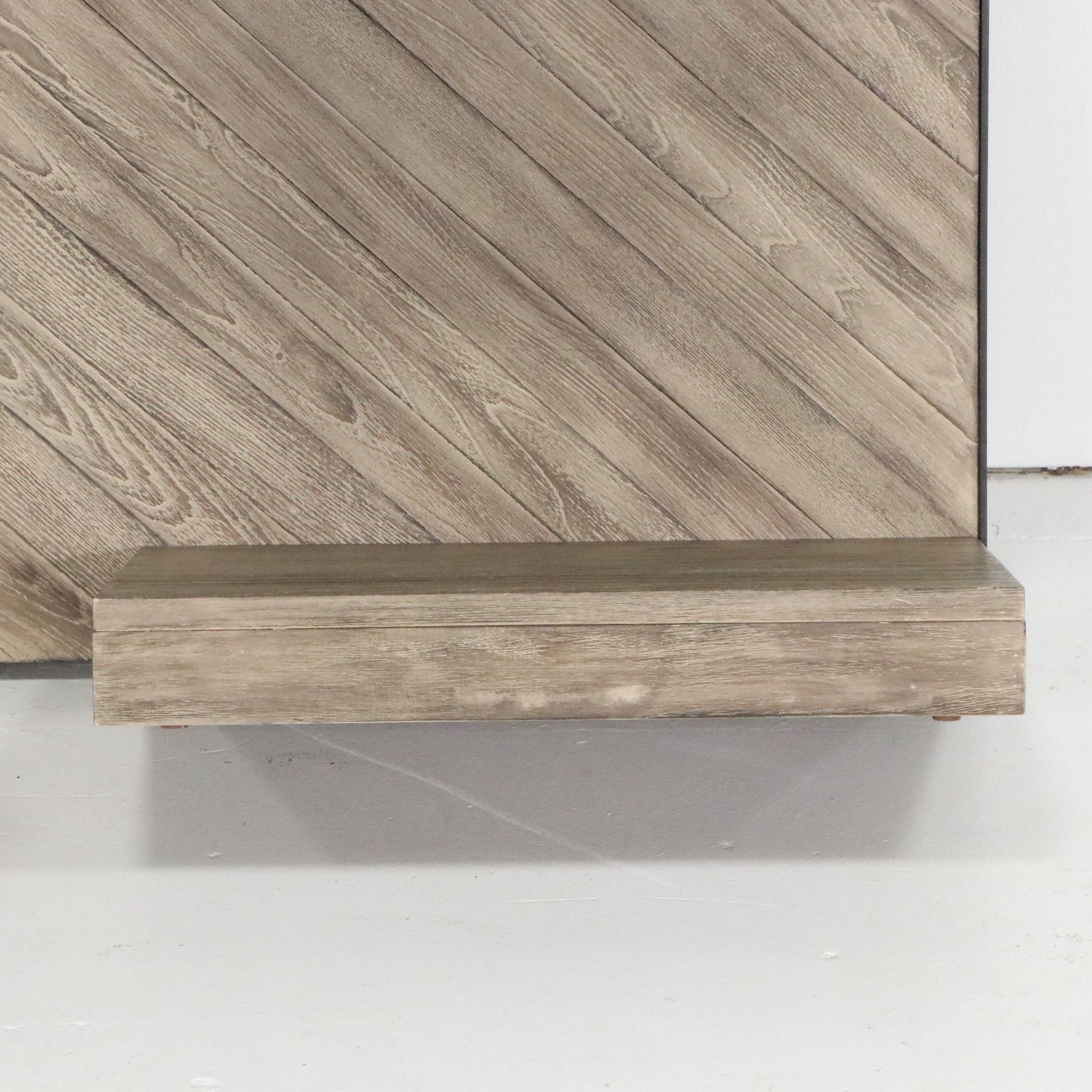 Contemporary Modern Wooden Illuminated Wall Units