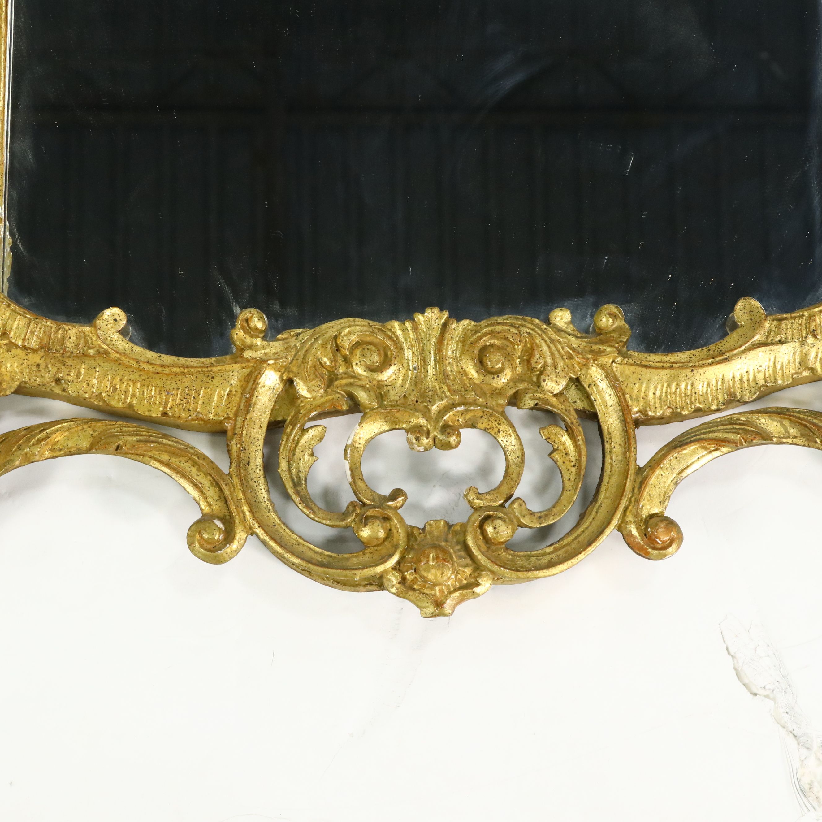 Chinese Chippendale Style Giltwood Pagoda Mirror