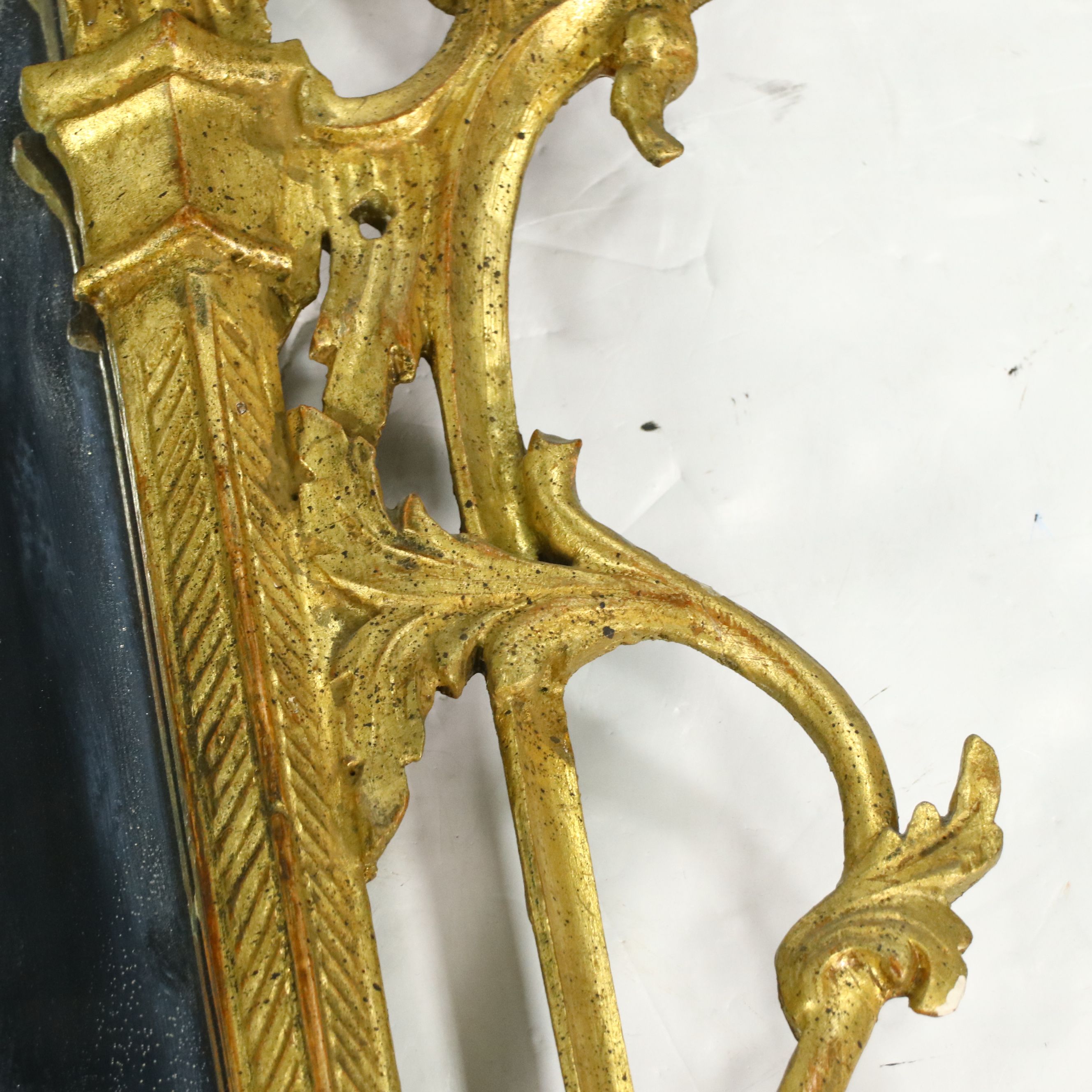 Chinese Chippendale Style Giltwood Pagoda Mirror