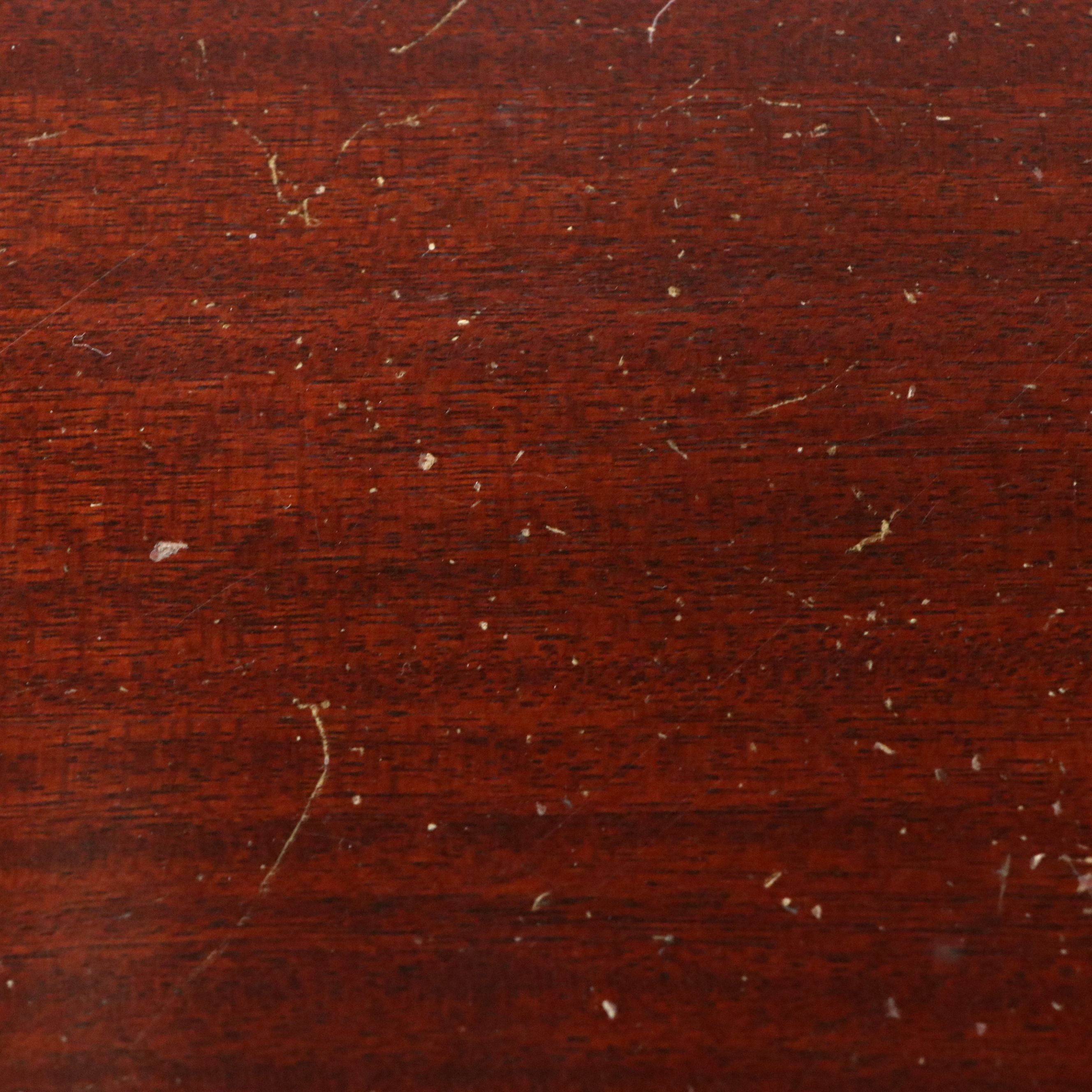Hepplewhite Style Mahogany Bowfront Chest of Drawers, Mid-20th Century