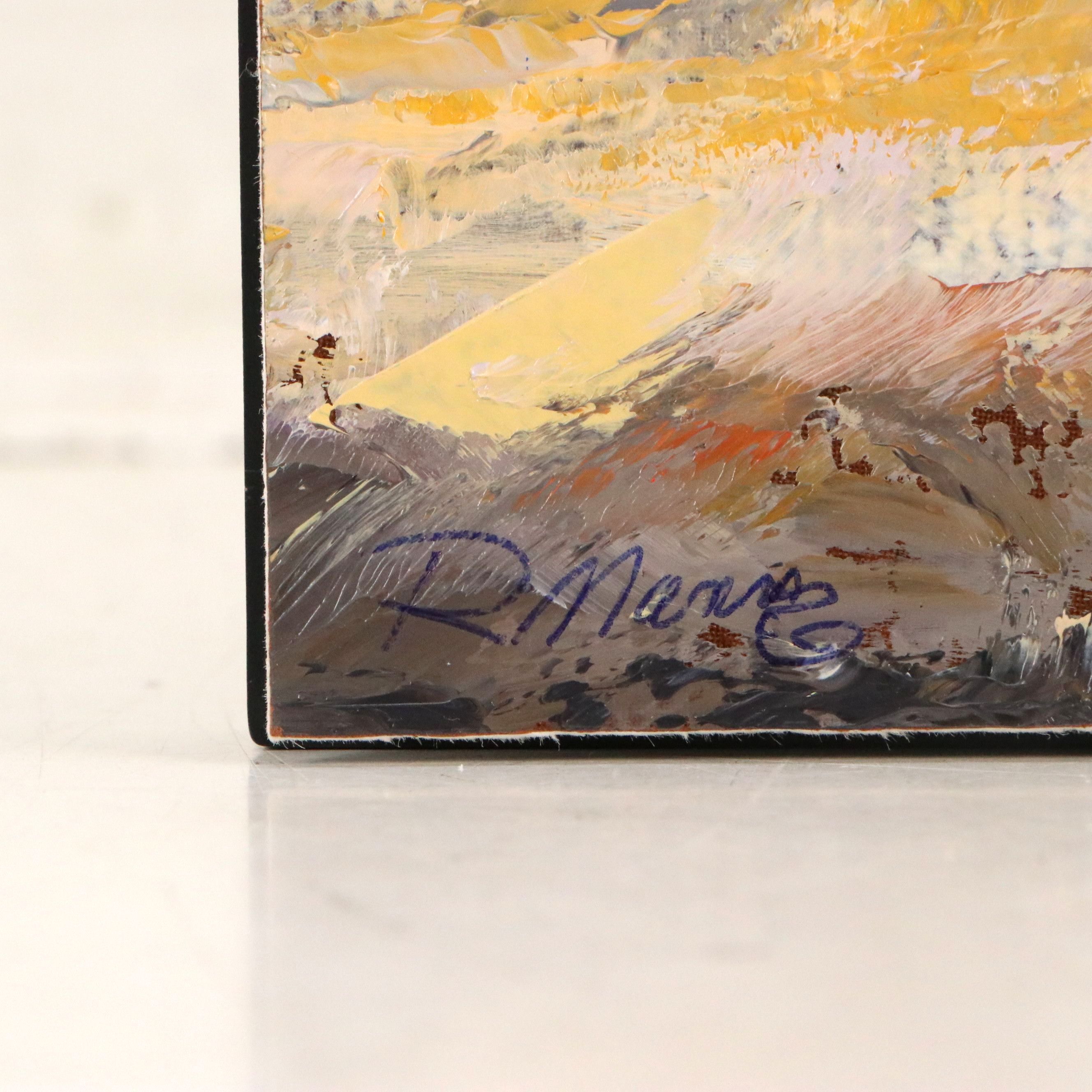 Rebecca Manns Oil Painting "Prairie Vista," 2022