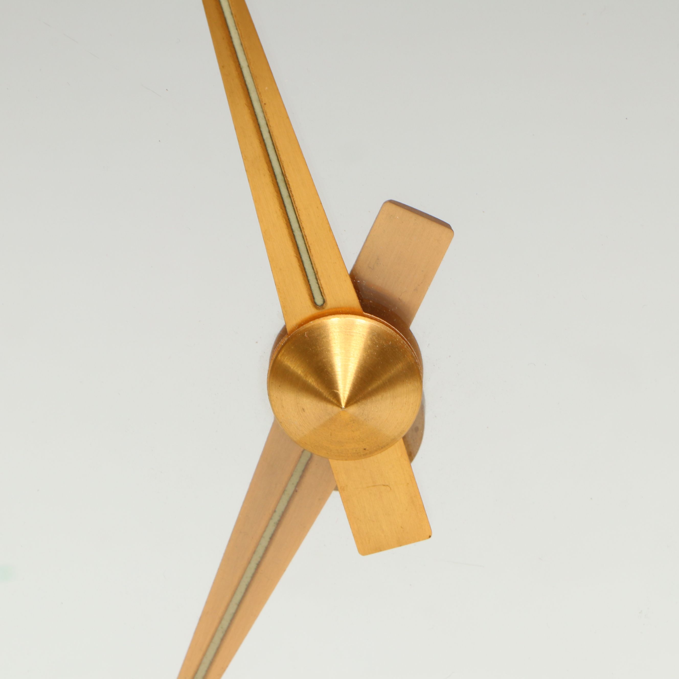 Jefferson Mid Century Modern "Golden Hour" Desk Clock