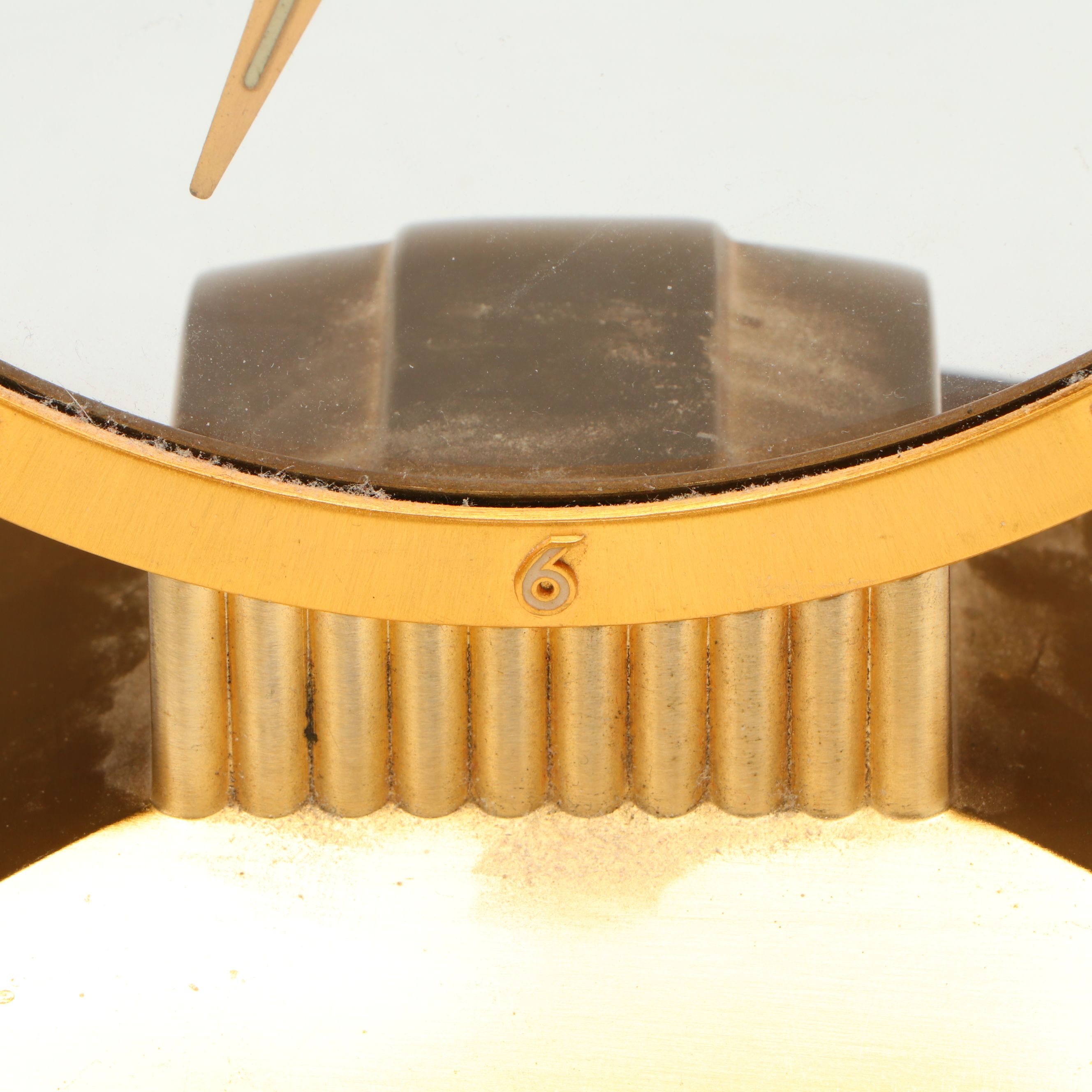 Jefferson Mid Century Modern "Golden Hour" Desk Clock