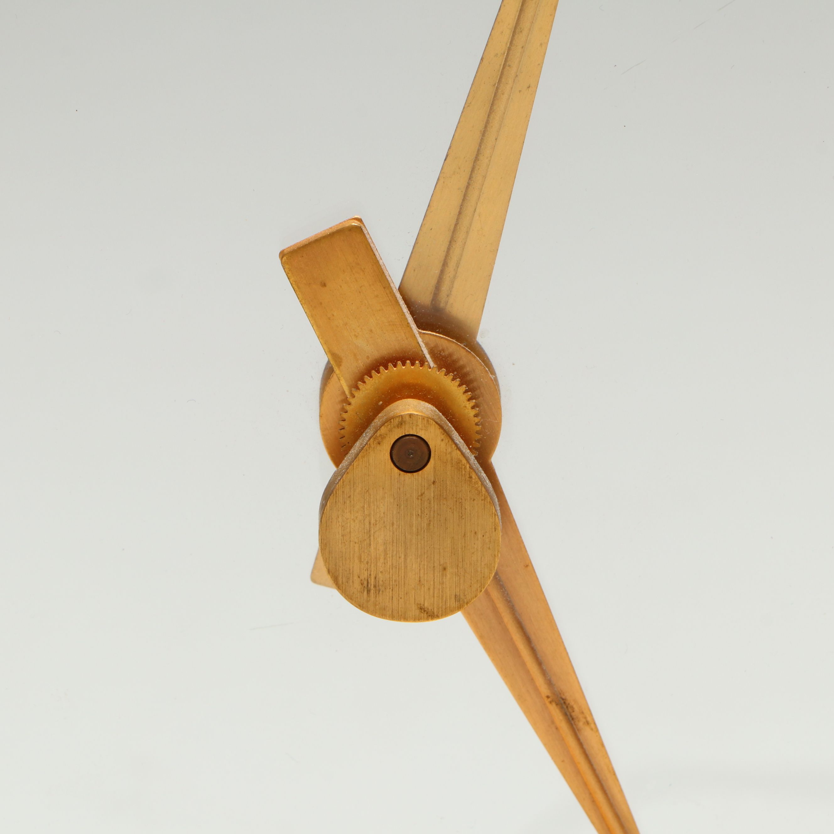 Jefferson Mid Century Modern "Golden Hour" Desk Clock
