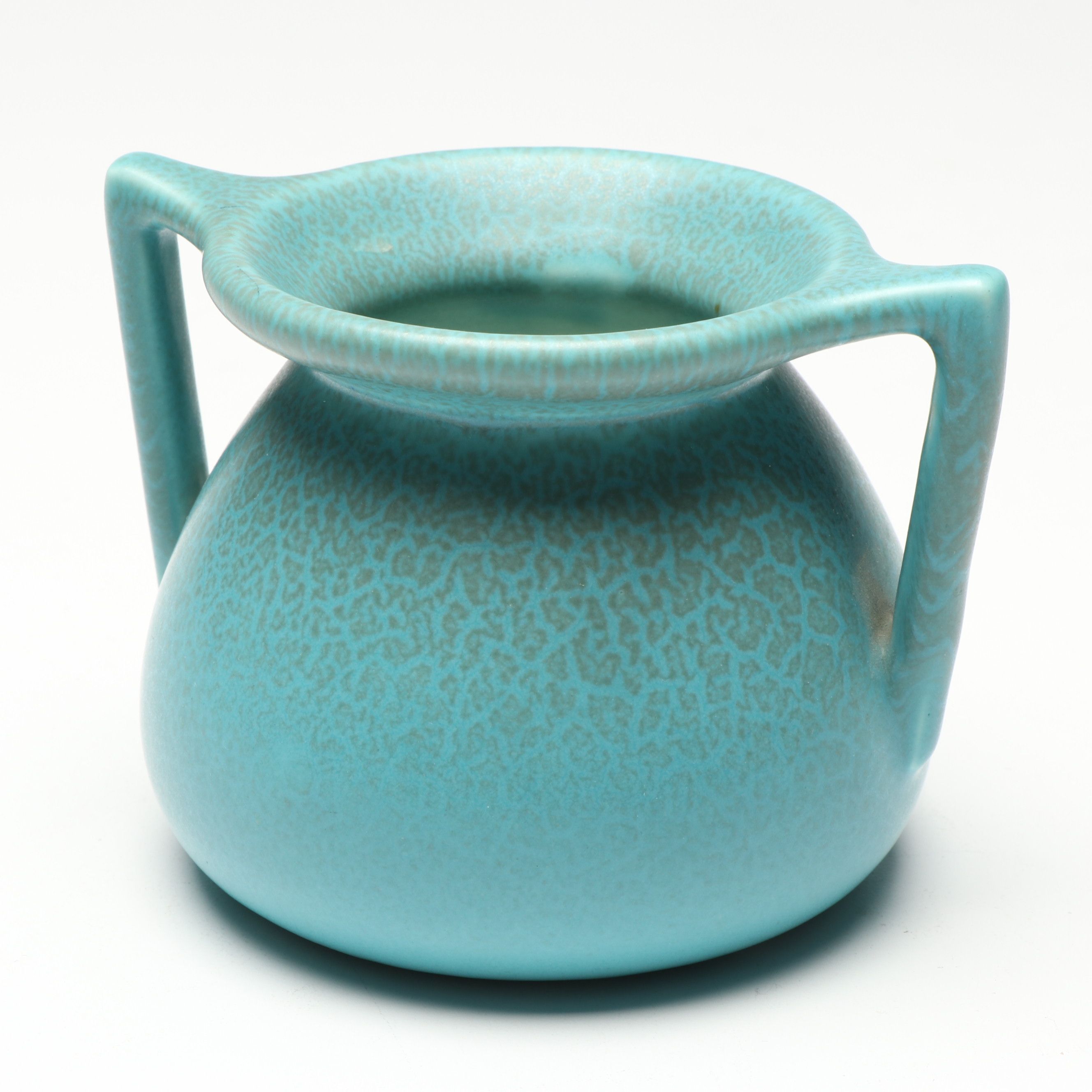 Rookwood Pottery Handled Cabinet Vase with Art Nouveau Vases, 1928 and 1938
