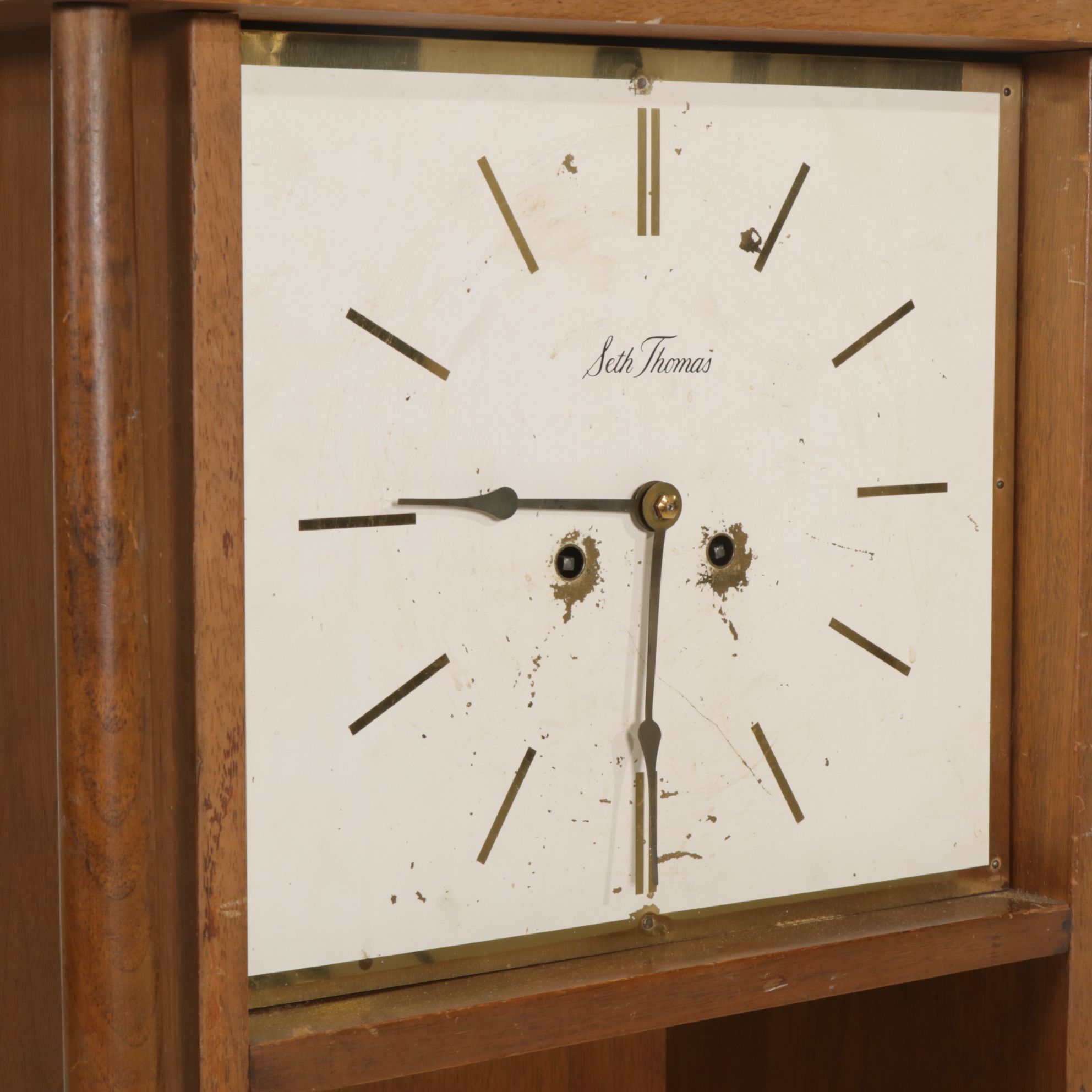 Seth Thomas Danish Modern Style Grandfather Clock