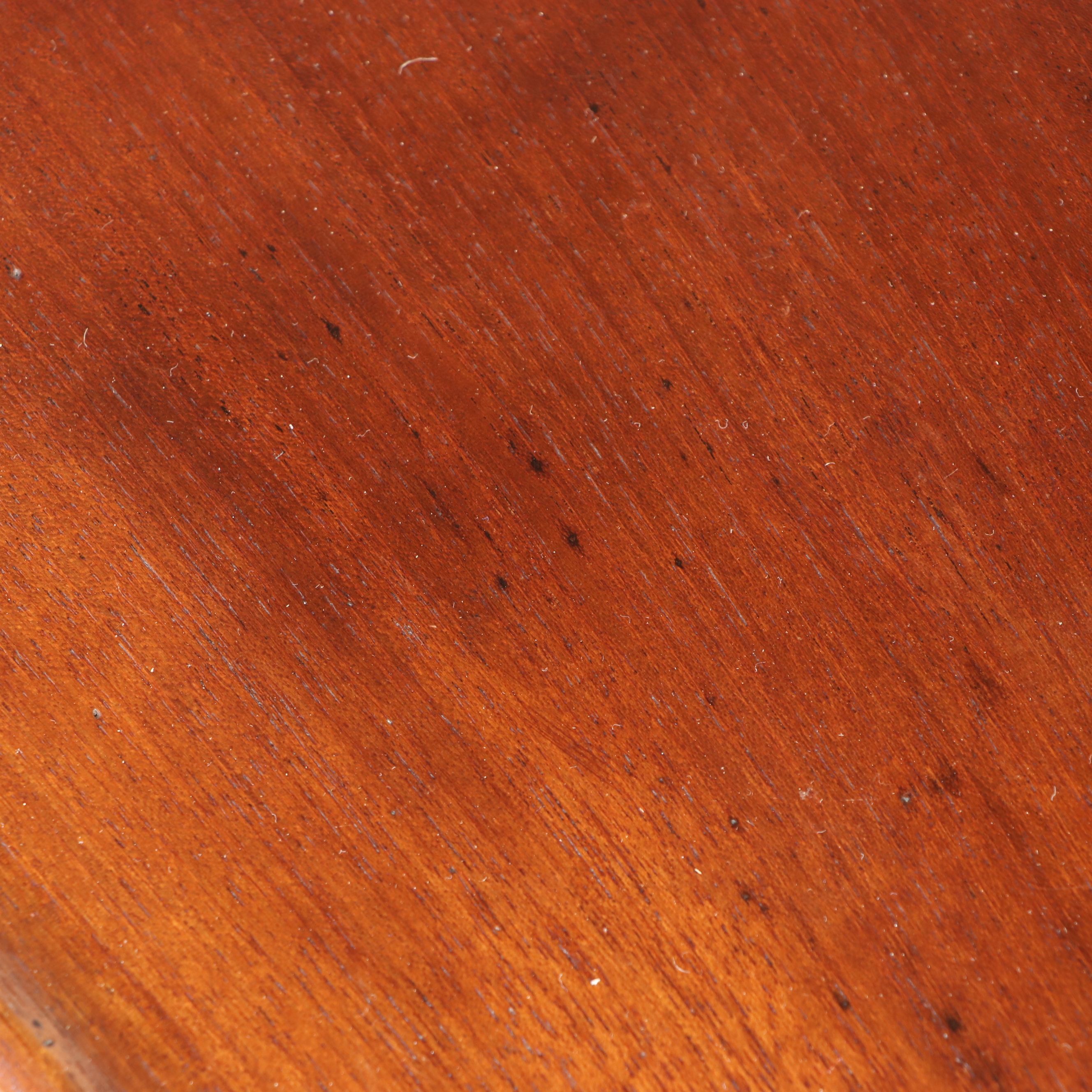 Chippendale Style Mahogany Silver Table, 19th Century