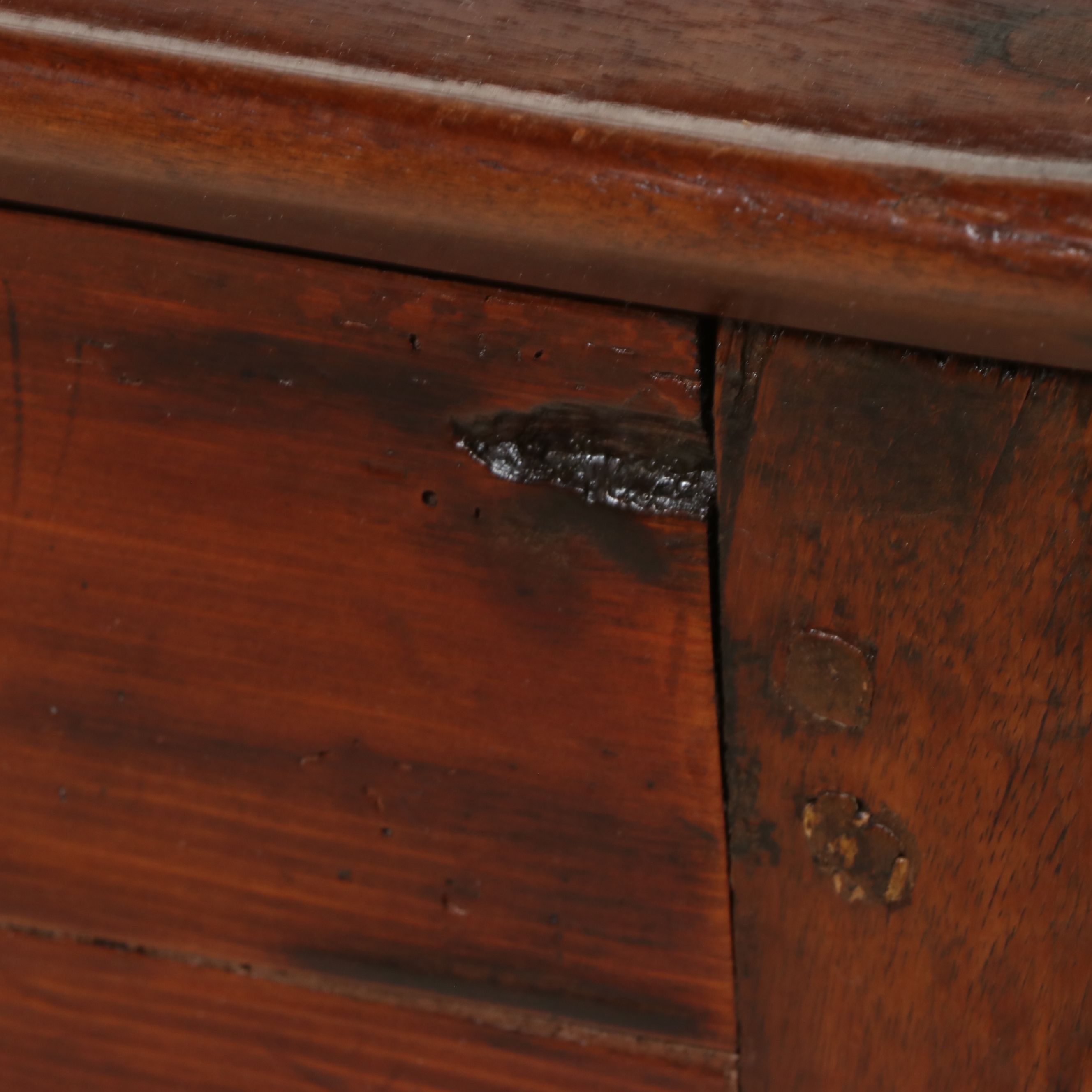 Chippendale Style Mahogany Silver Table, 19th Century