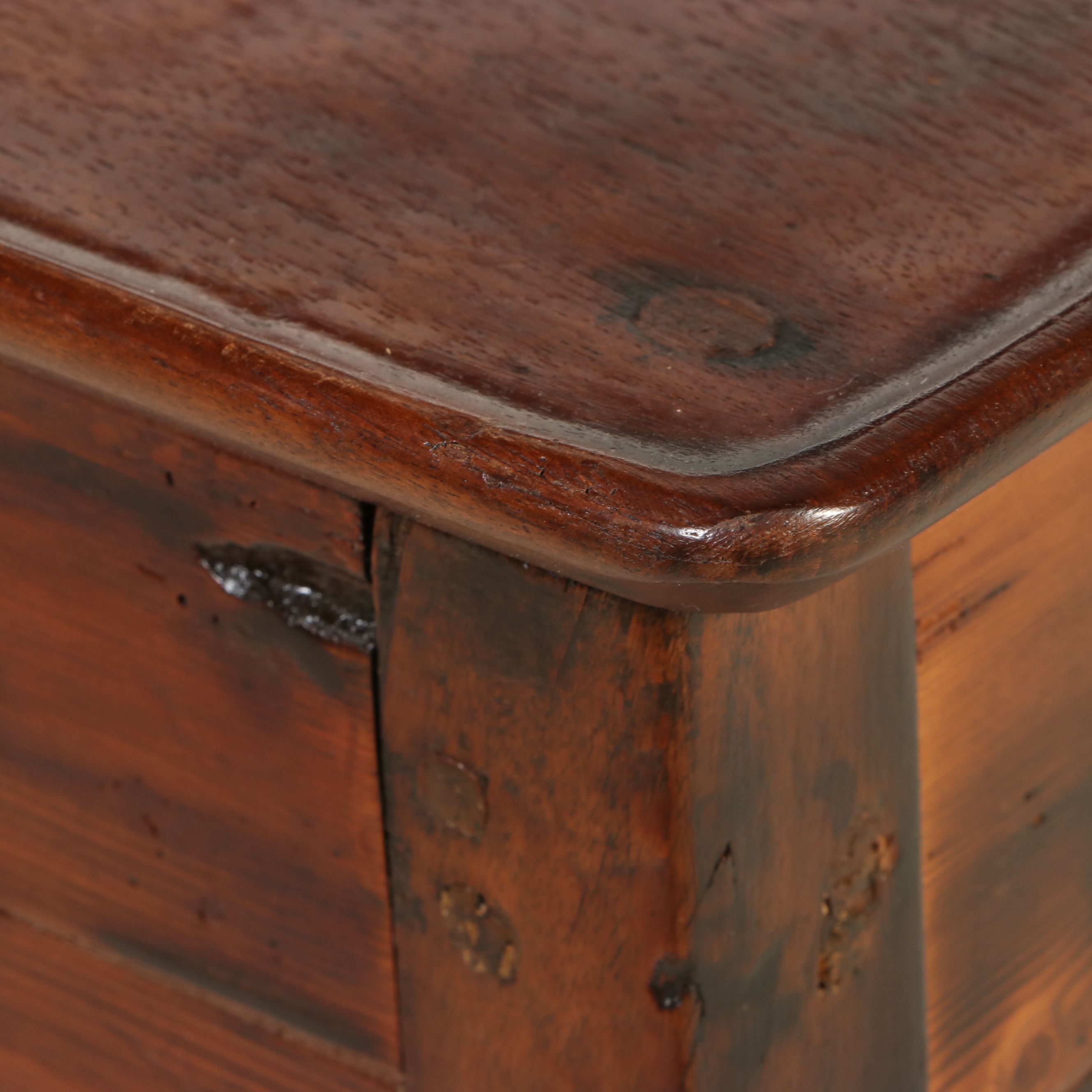 Chippendale Style Mahogany Silver Table, 19th Century