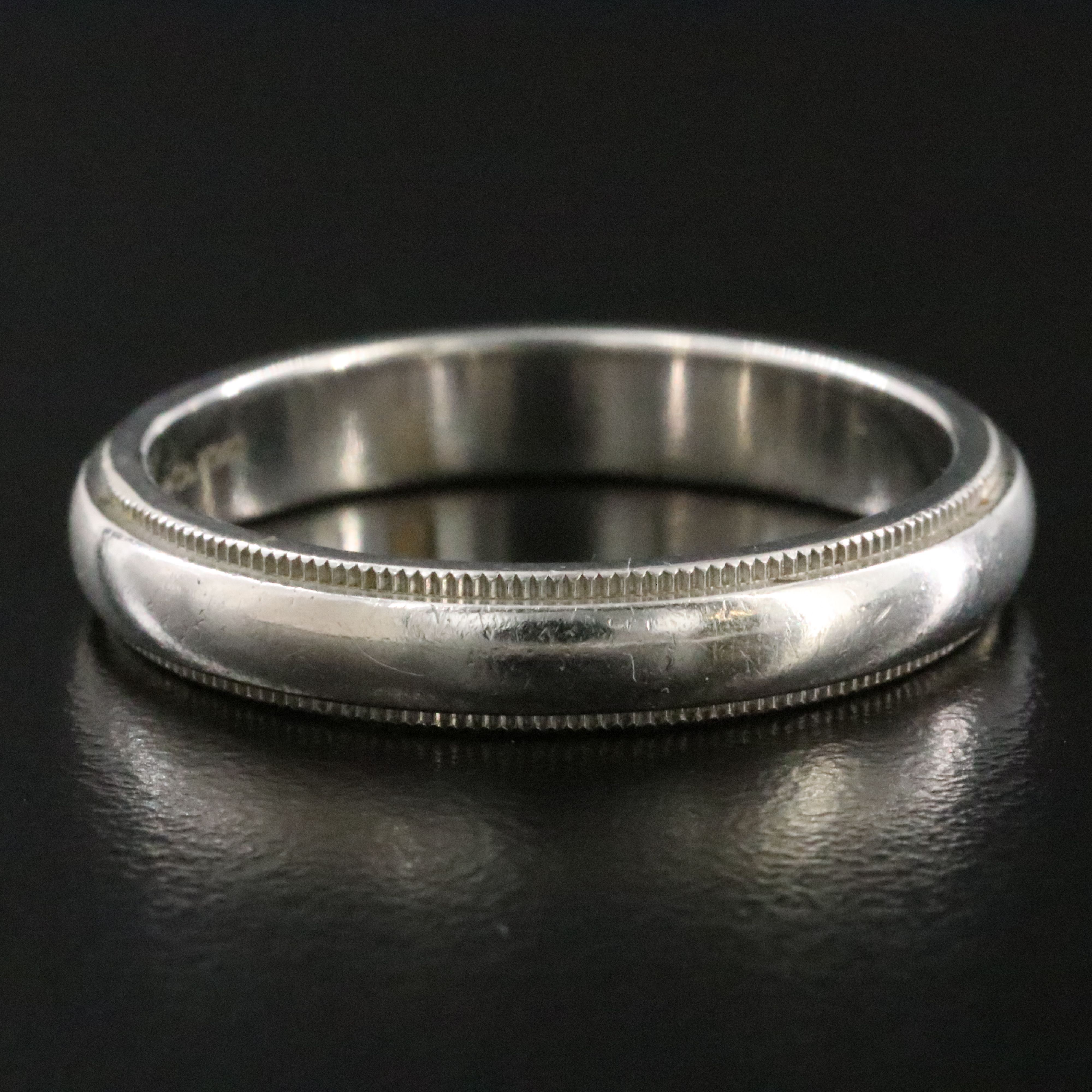 Tiffany & Co. Together Platinum Milgrain Band