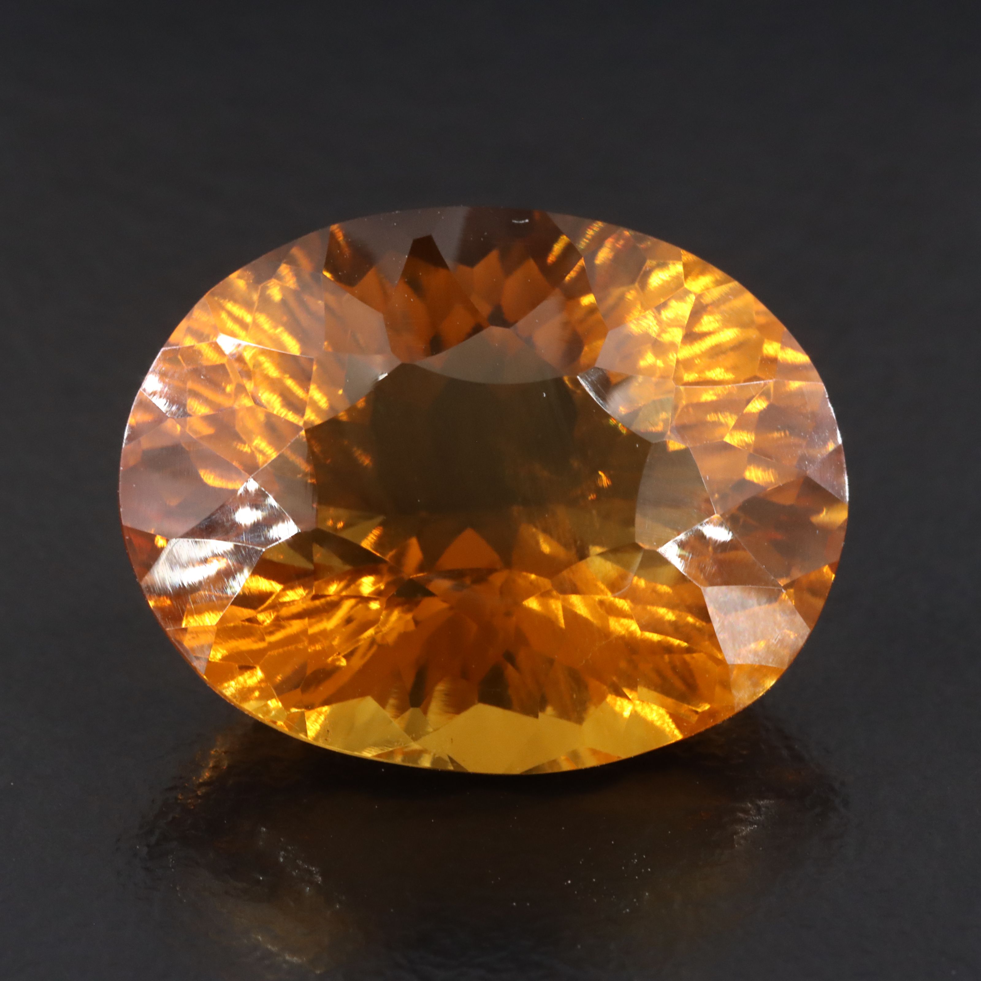 Loose 20.28 CT Citrine