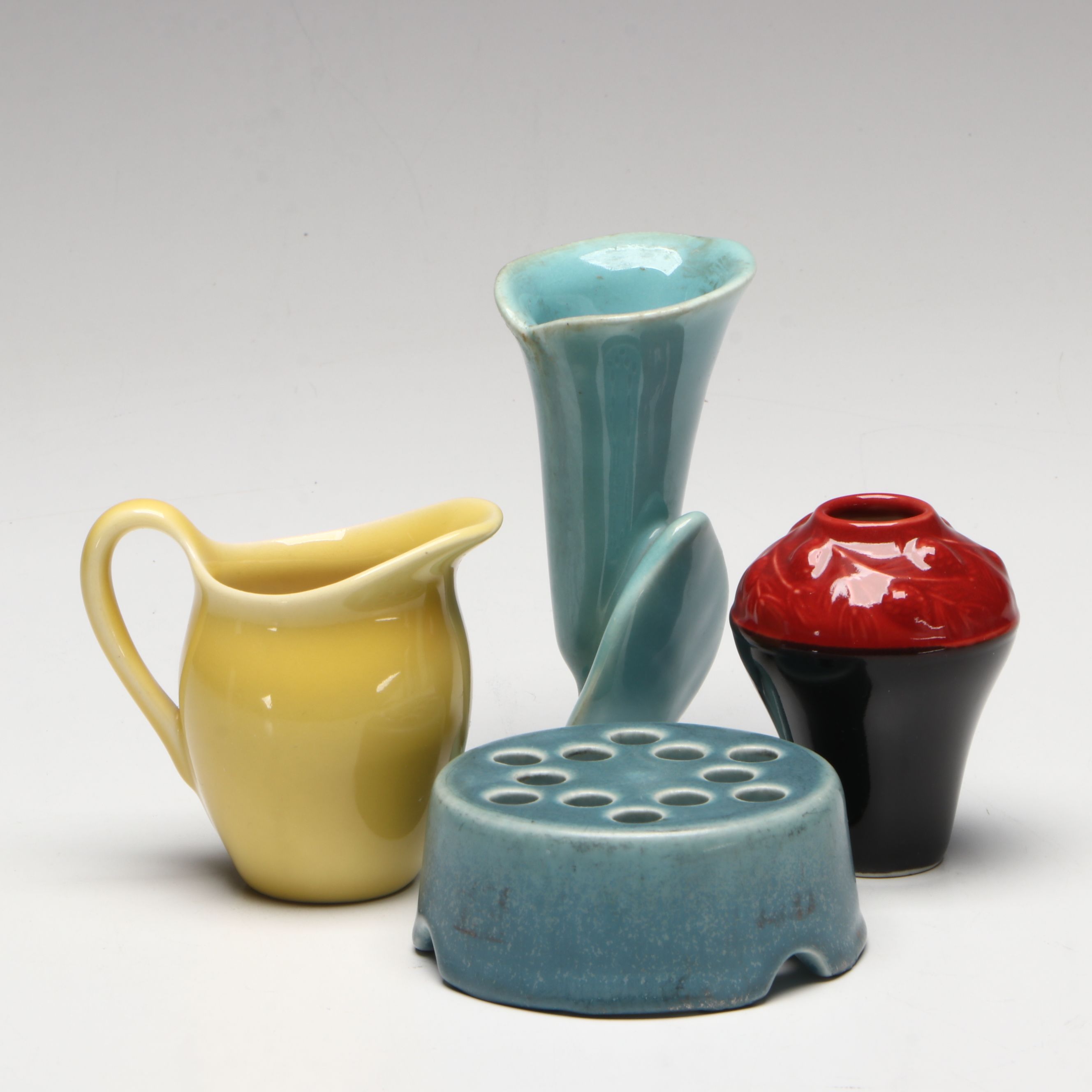 Rookwood Pottery Flower Frog and Table Accessories, 1929-2012