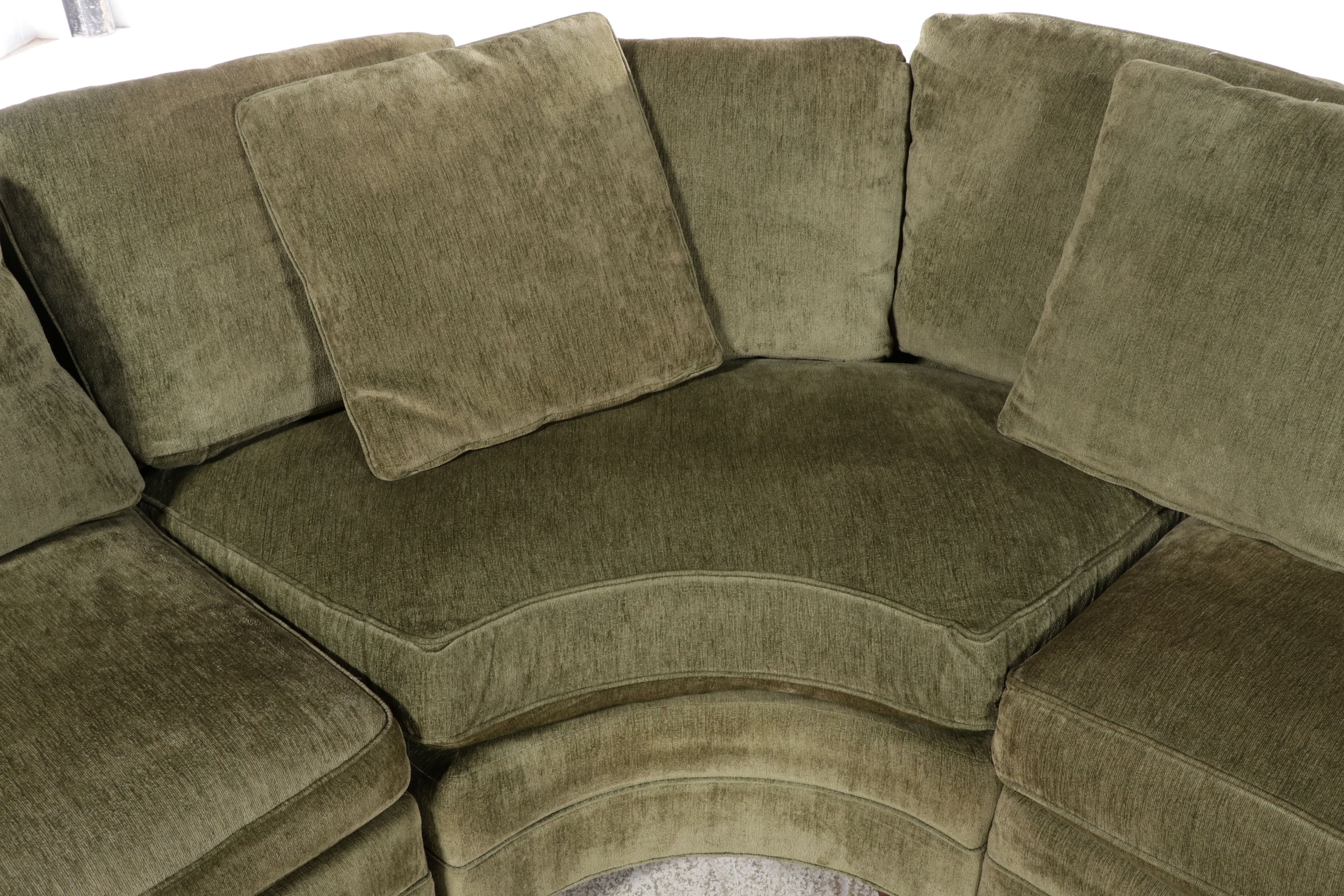 Stickley Fine Upholstery Three-Piece Sectional Sofa, 21st Century