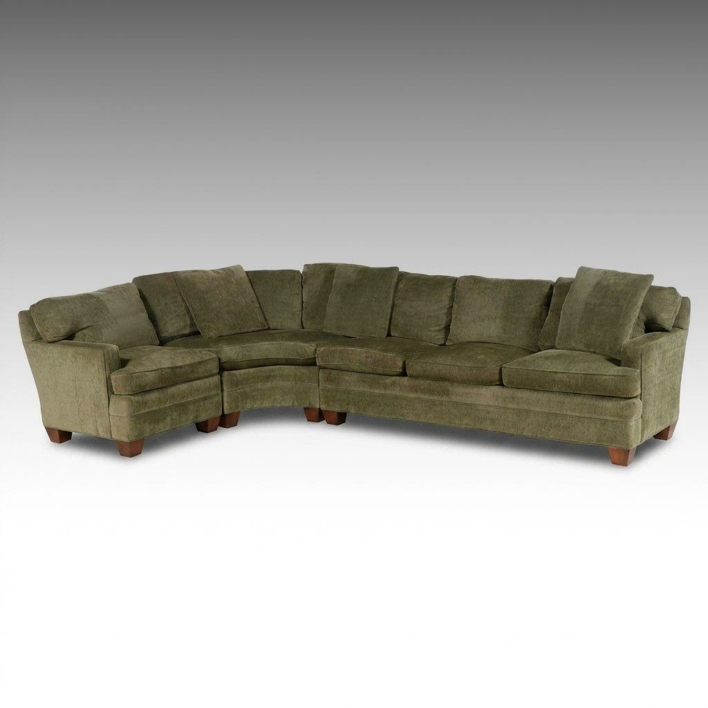 Stickley Fine Upholstery Three-Piece Sectional Sofa, 21st Century