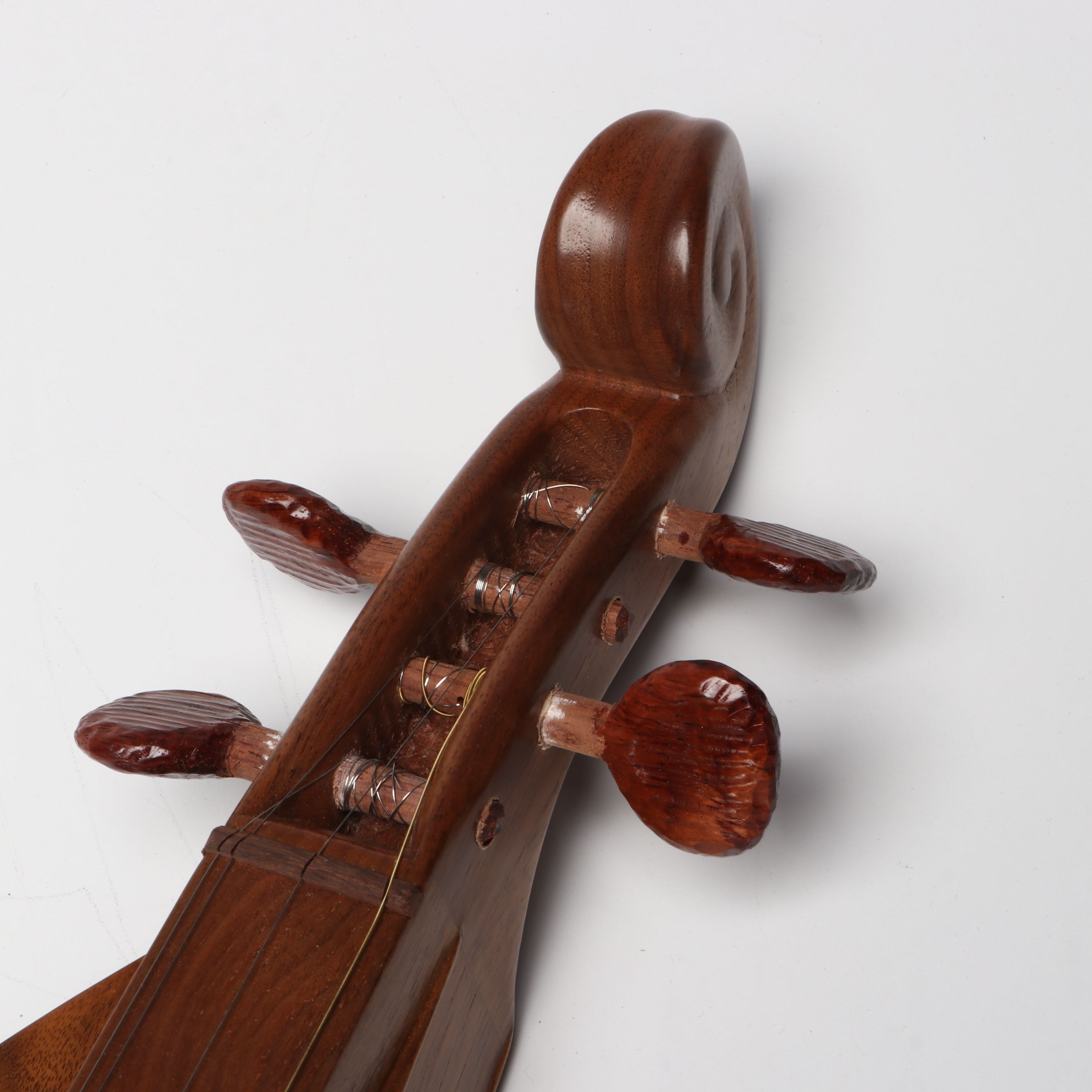 Warren A. May Handmade Wooden Dulcimer with Case