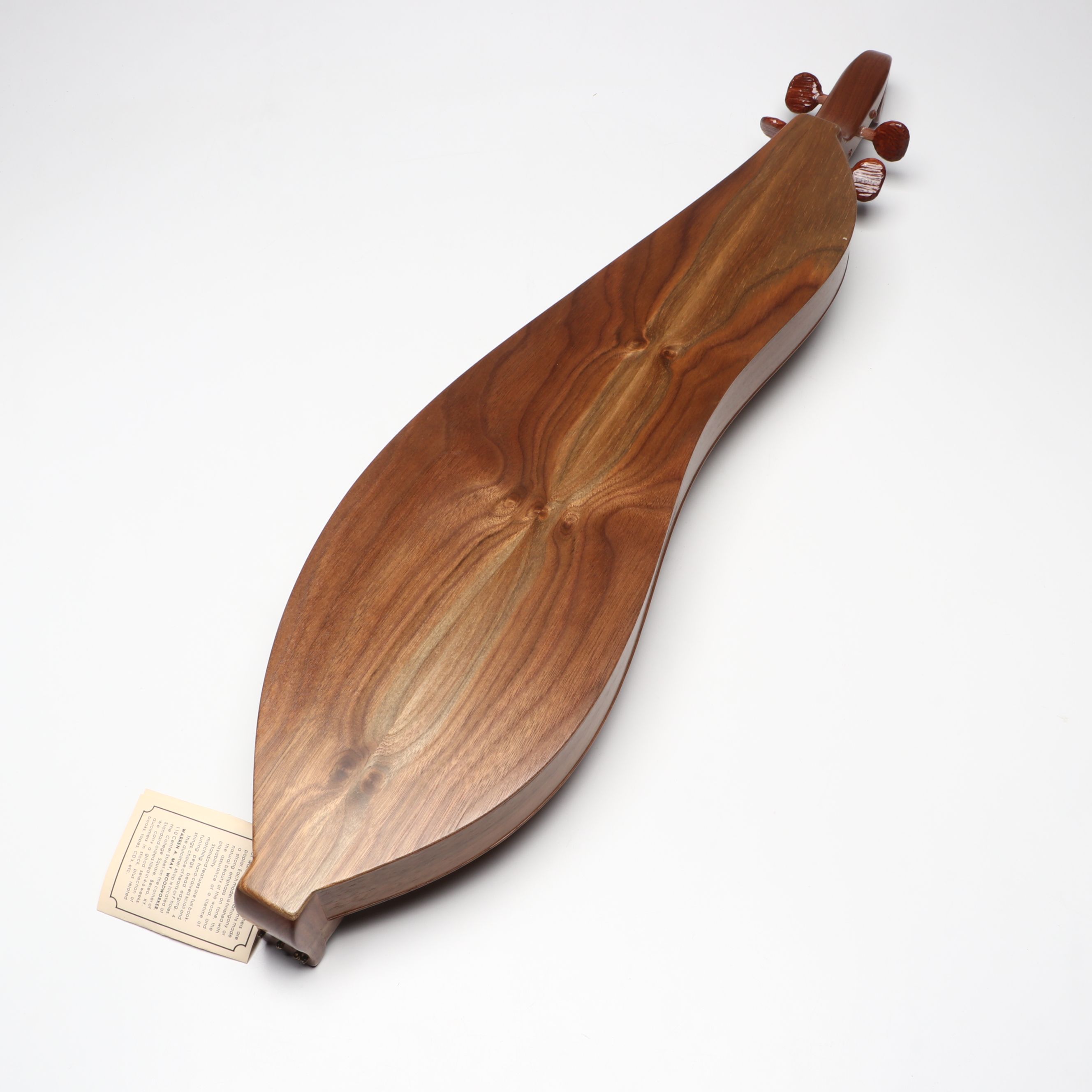 Warren A. May Handmade Wooden Dulcimer with Case