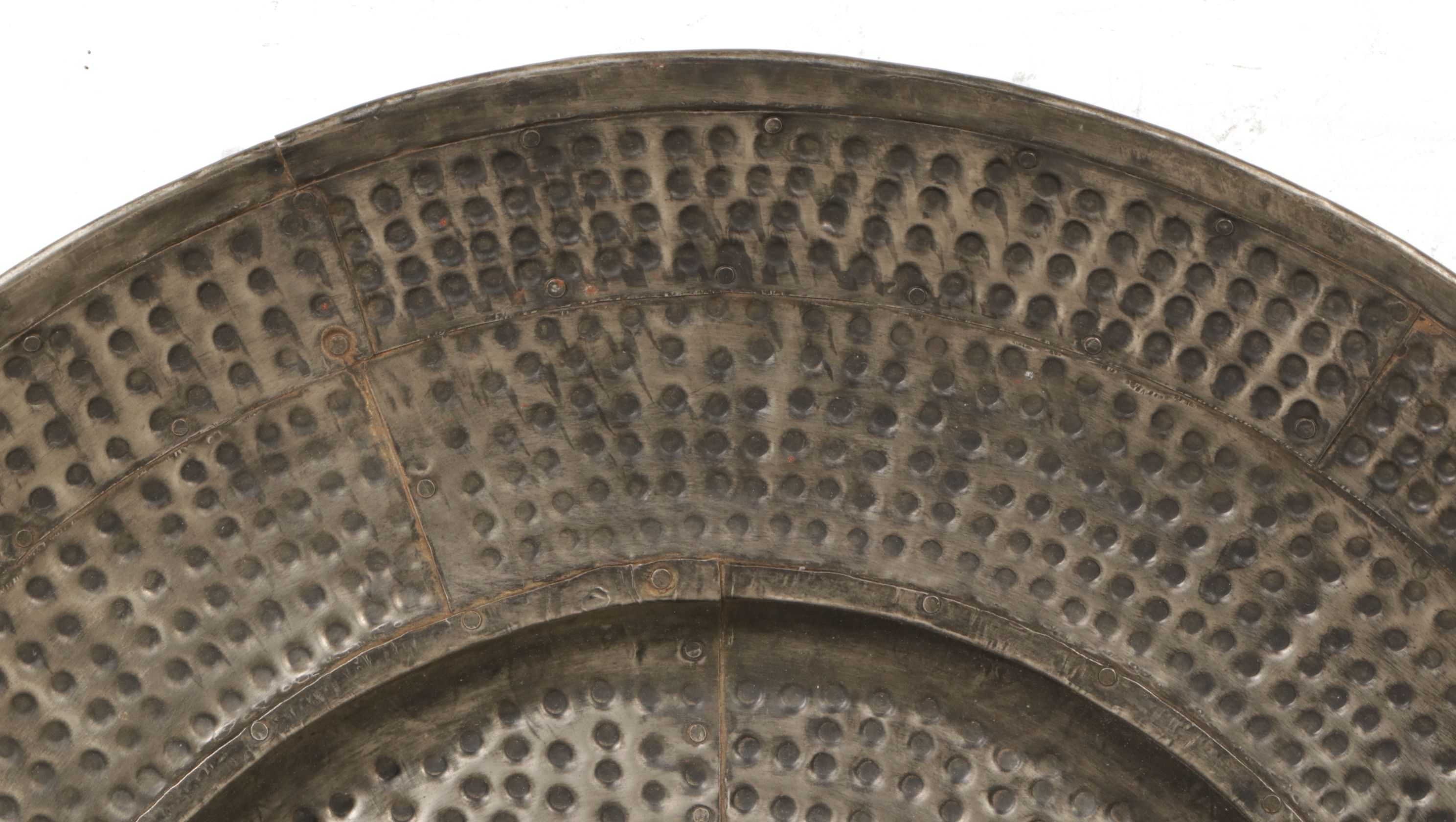 Hammered Metal Wall Platter