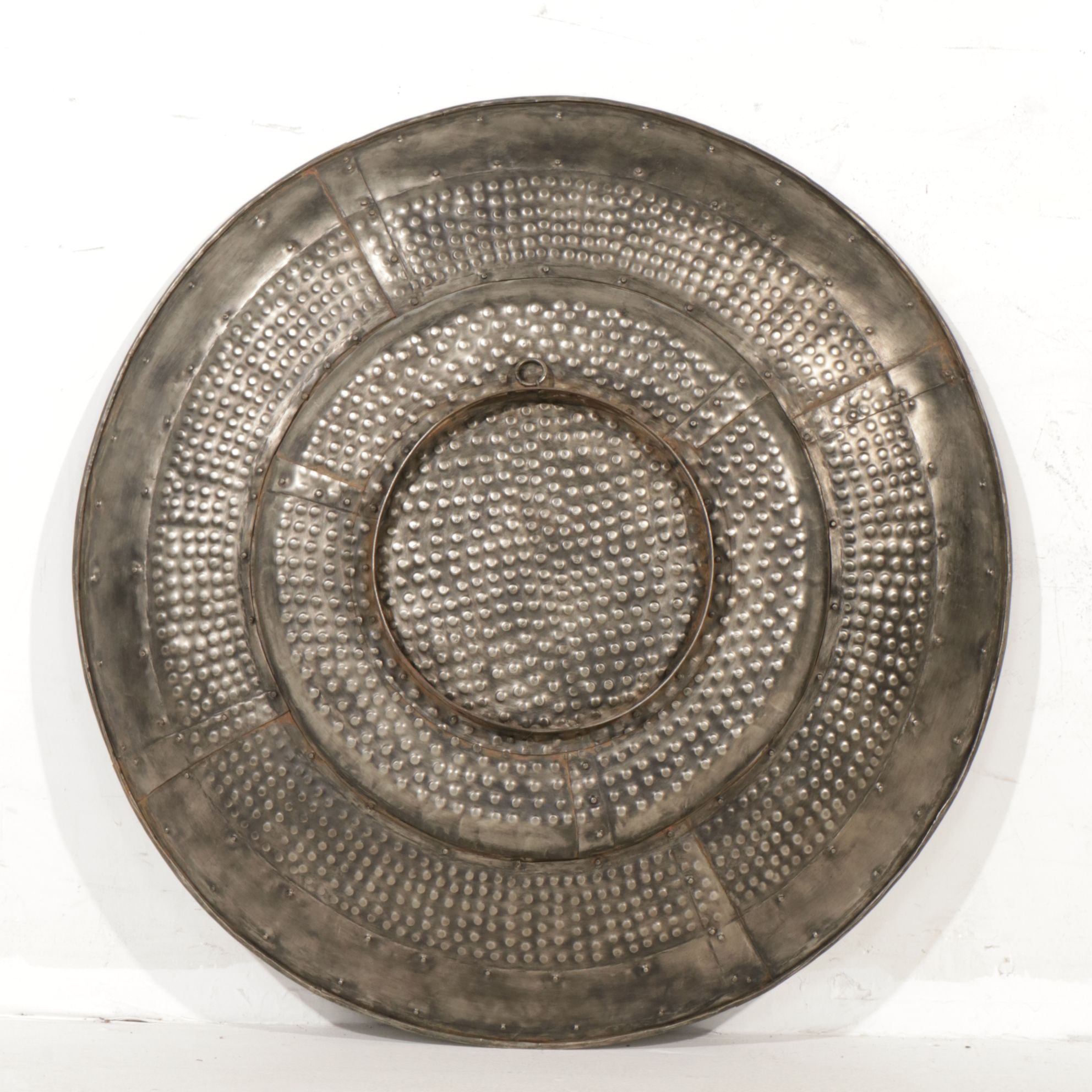 Hammered Metal Wall Platter